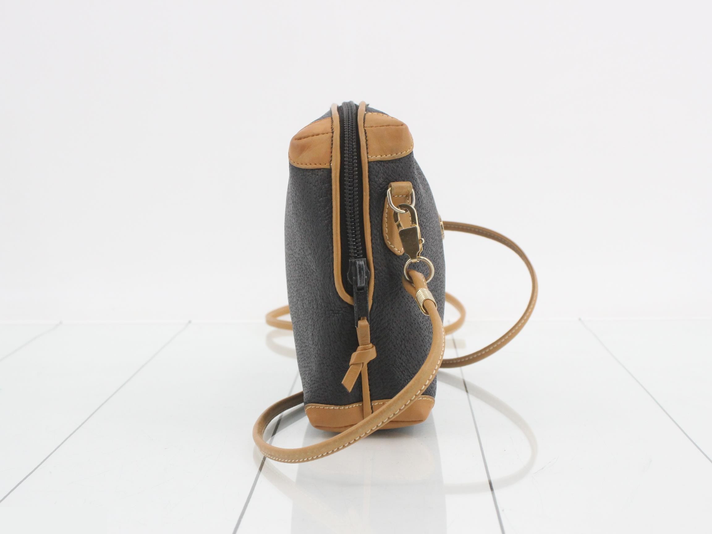 PLUS series leather mini shoulder bag ( — view 4