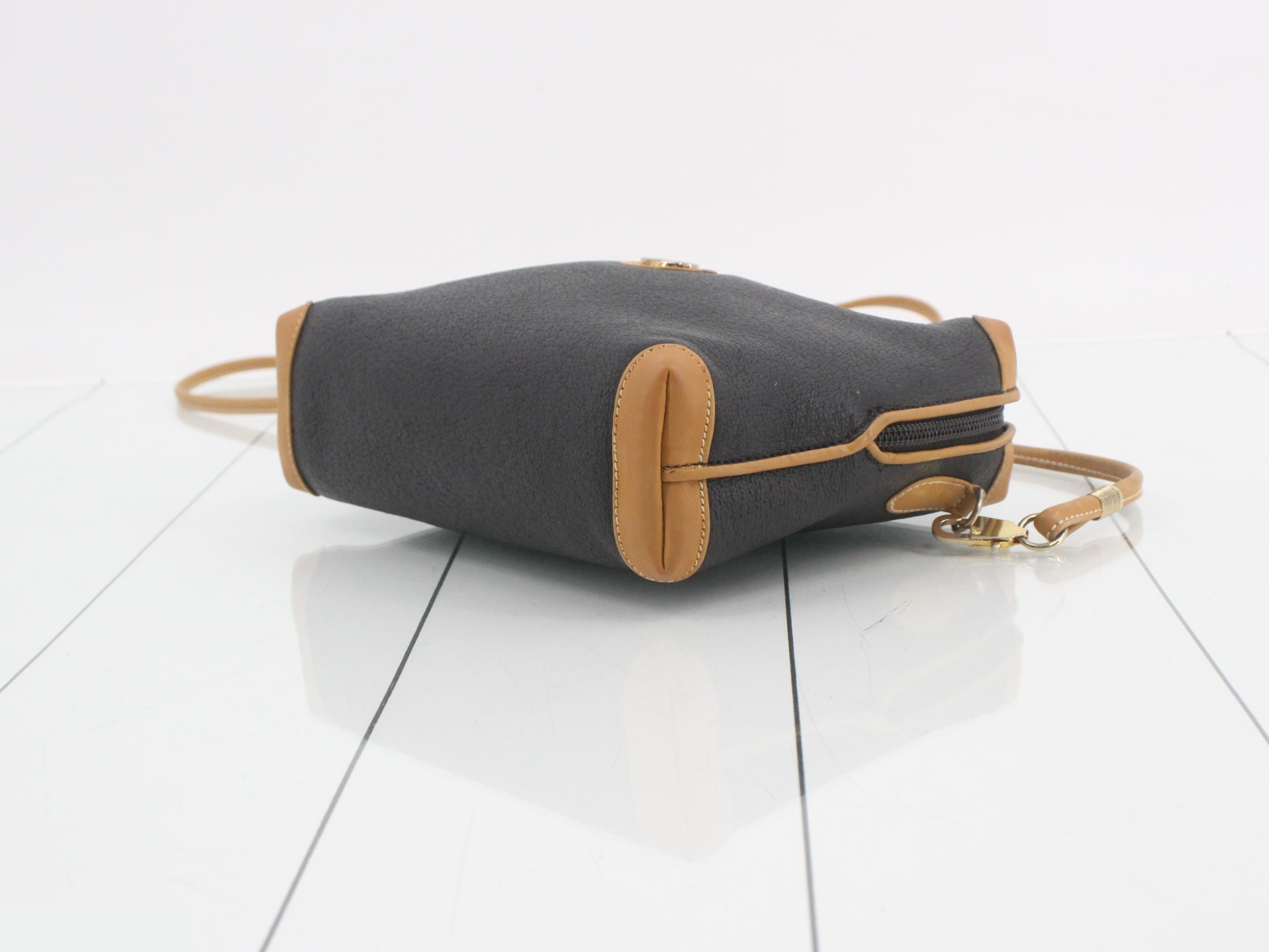 PLUS series leather mini shoulder bag ( — view 6