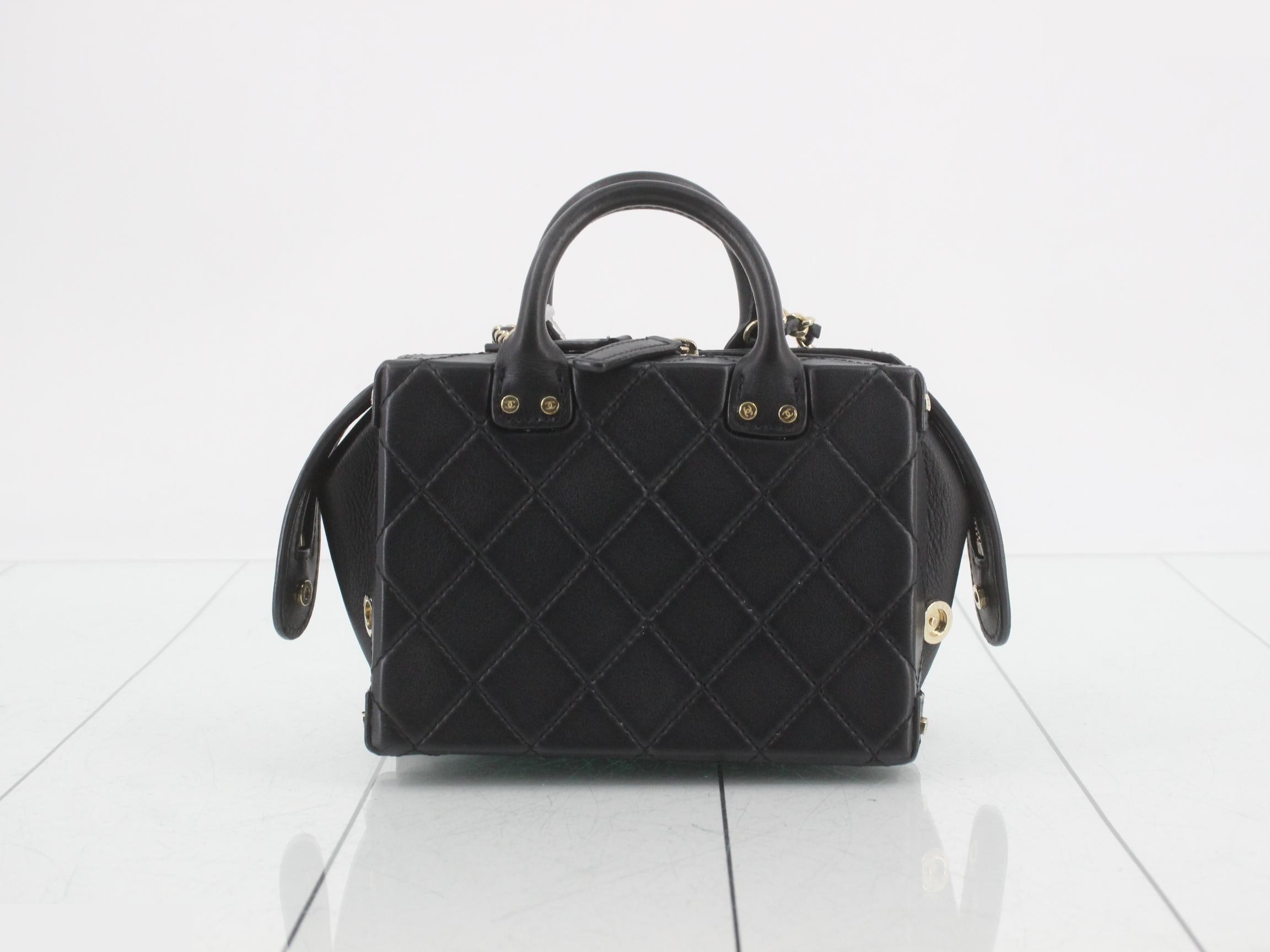 2-Way Top Handle Leather Shoulder Bag — view 2