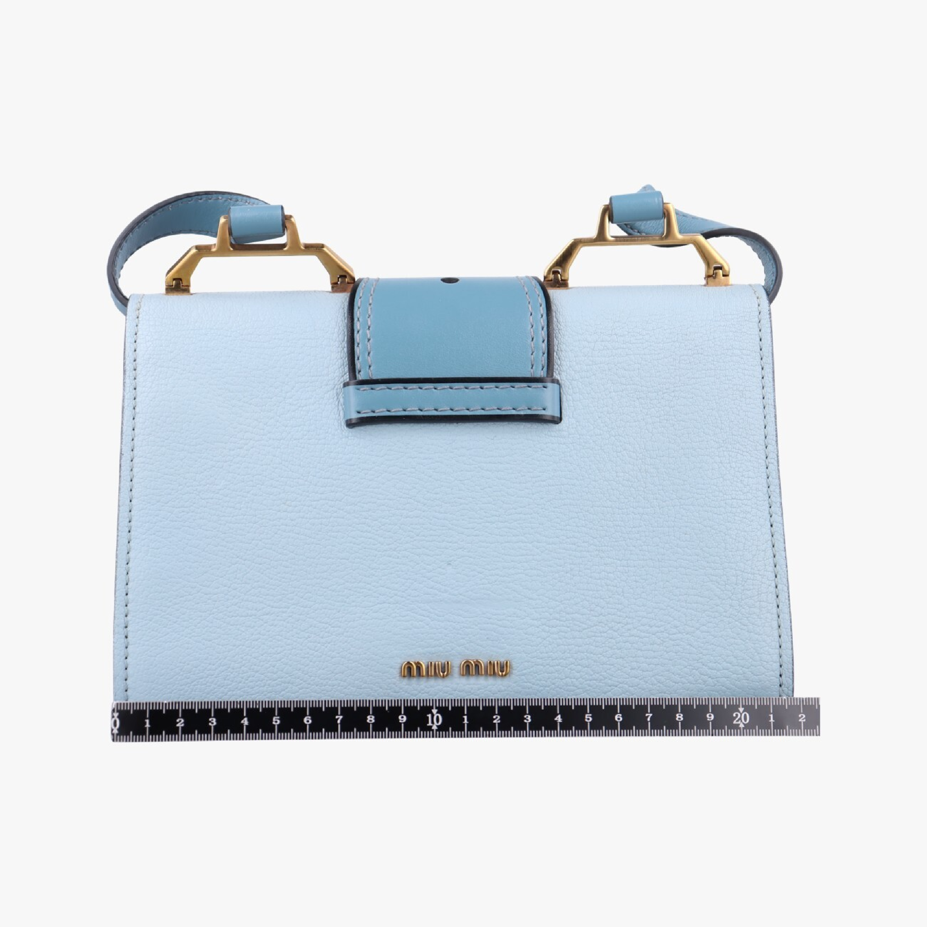 Lady Blue x Multicolor Leather Shoulder Bag 235 — view 2