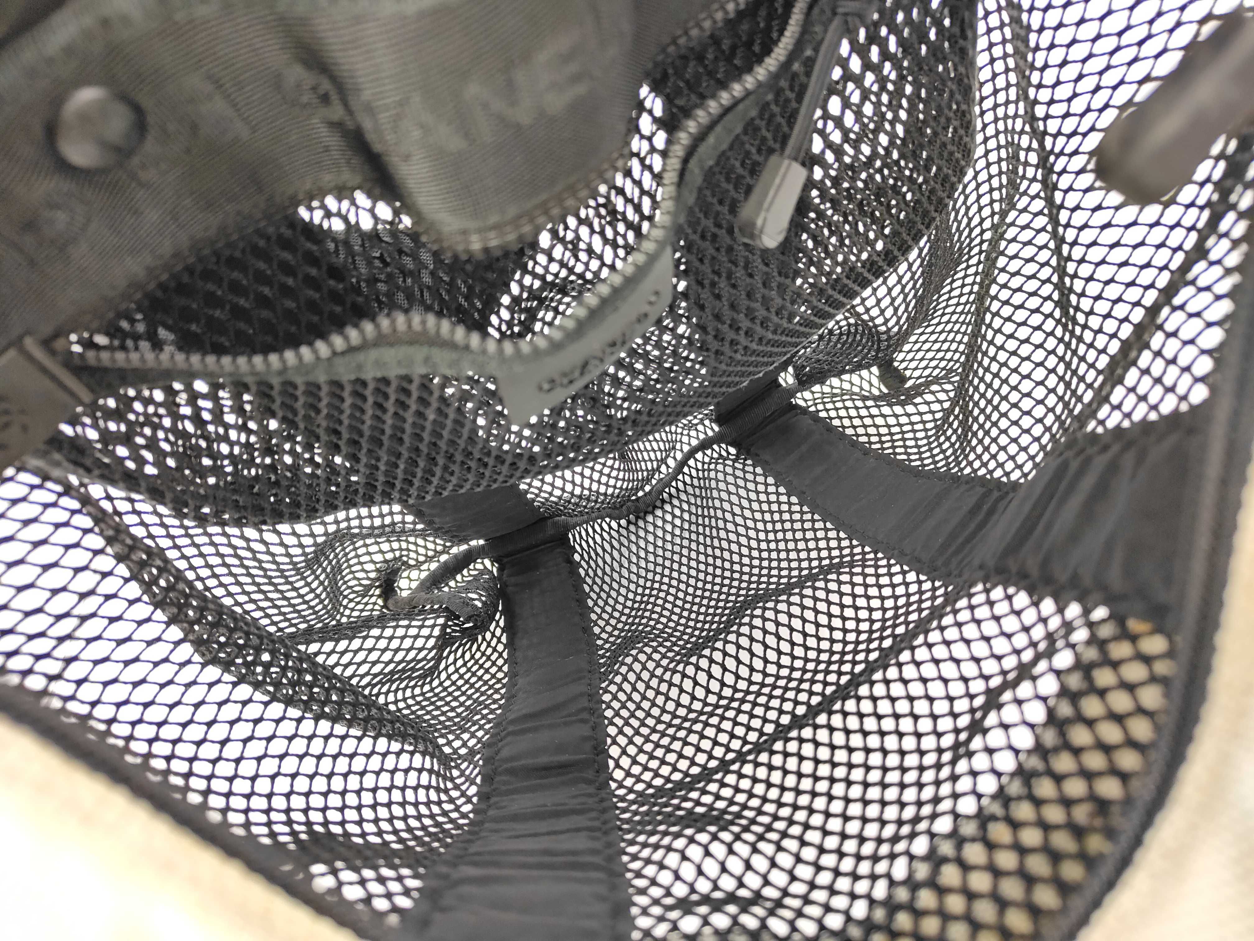 FR- Sport Line Nylon x canvas Tote bag Black x Gray Black Metal Fittings Bag — view 8