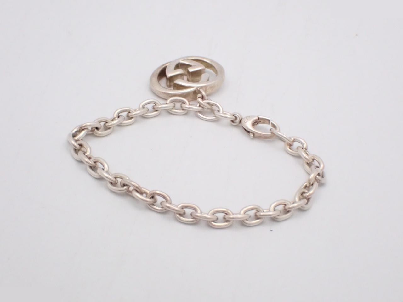 Sterling silver (925) bracelet, wrist circumference approximately 17cm — view 2