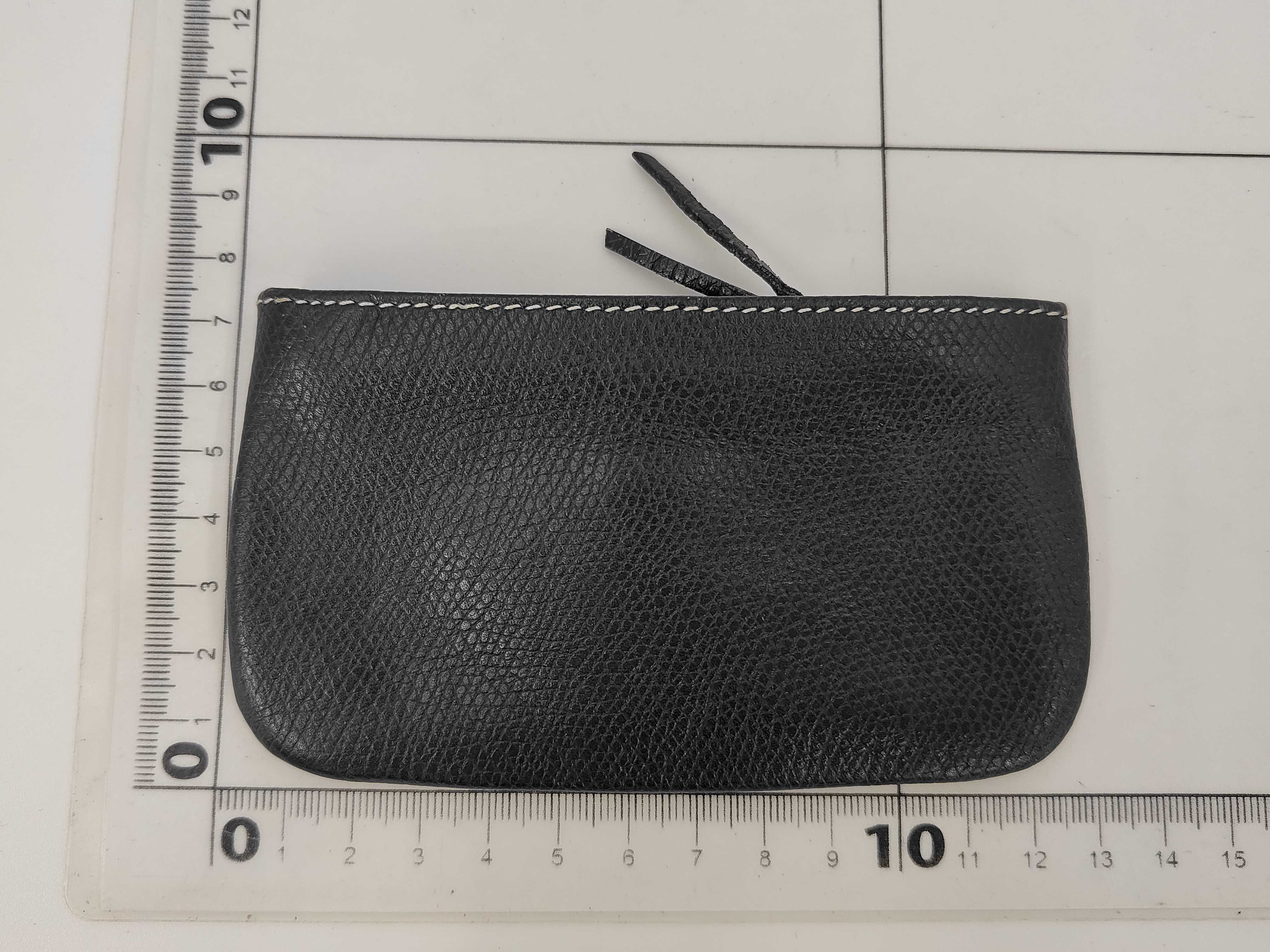 Coin Case Anagram Navy Coin Case — view 2
