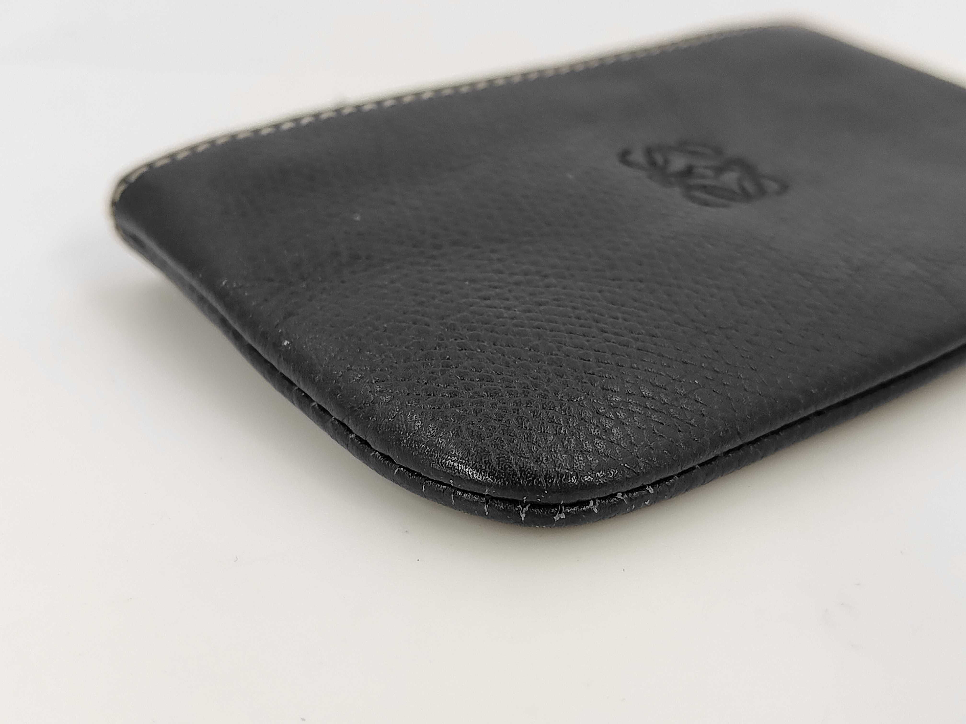 Coin Case Anagram Navy Coin Case — view 4