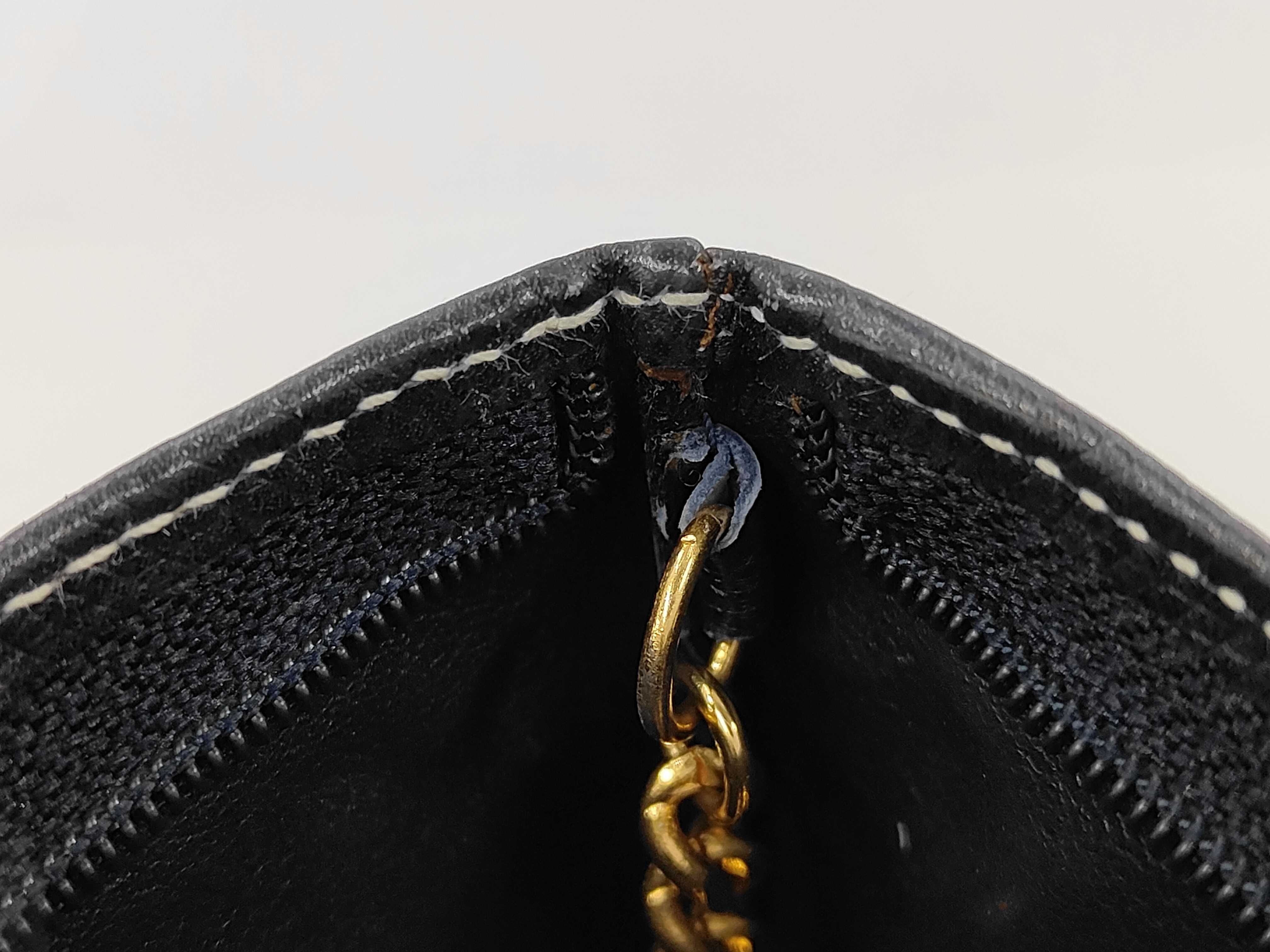 Coin Case Anagram Navy Coin Case — view 10