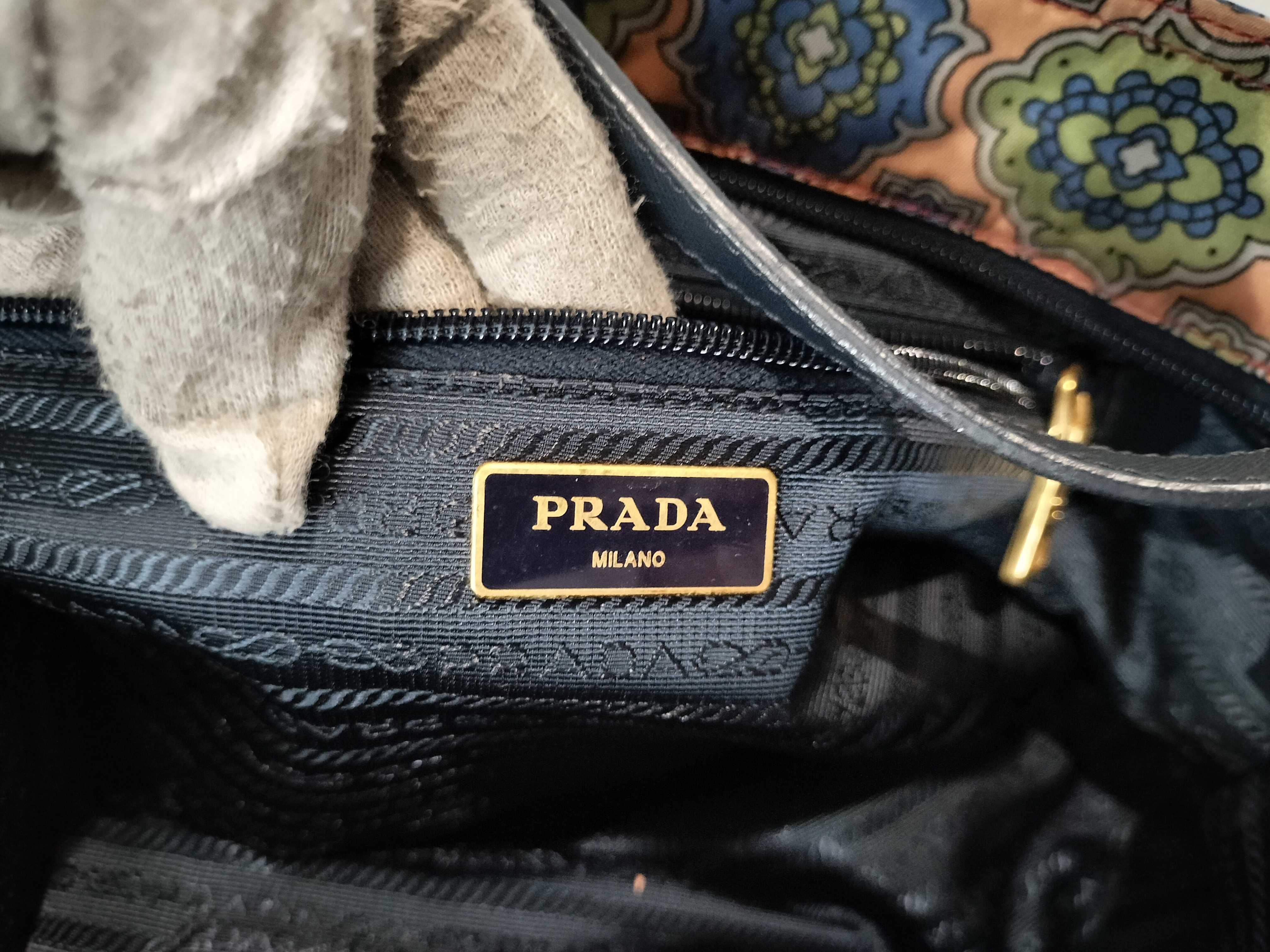 Nylon Paisley 2-Way Shoulder Bag — view 12