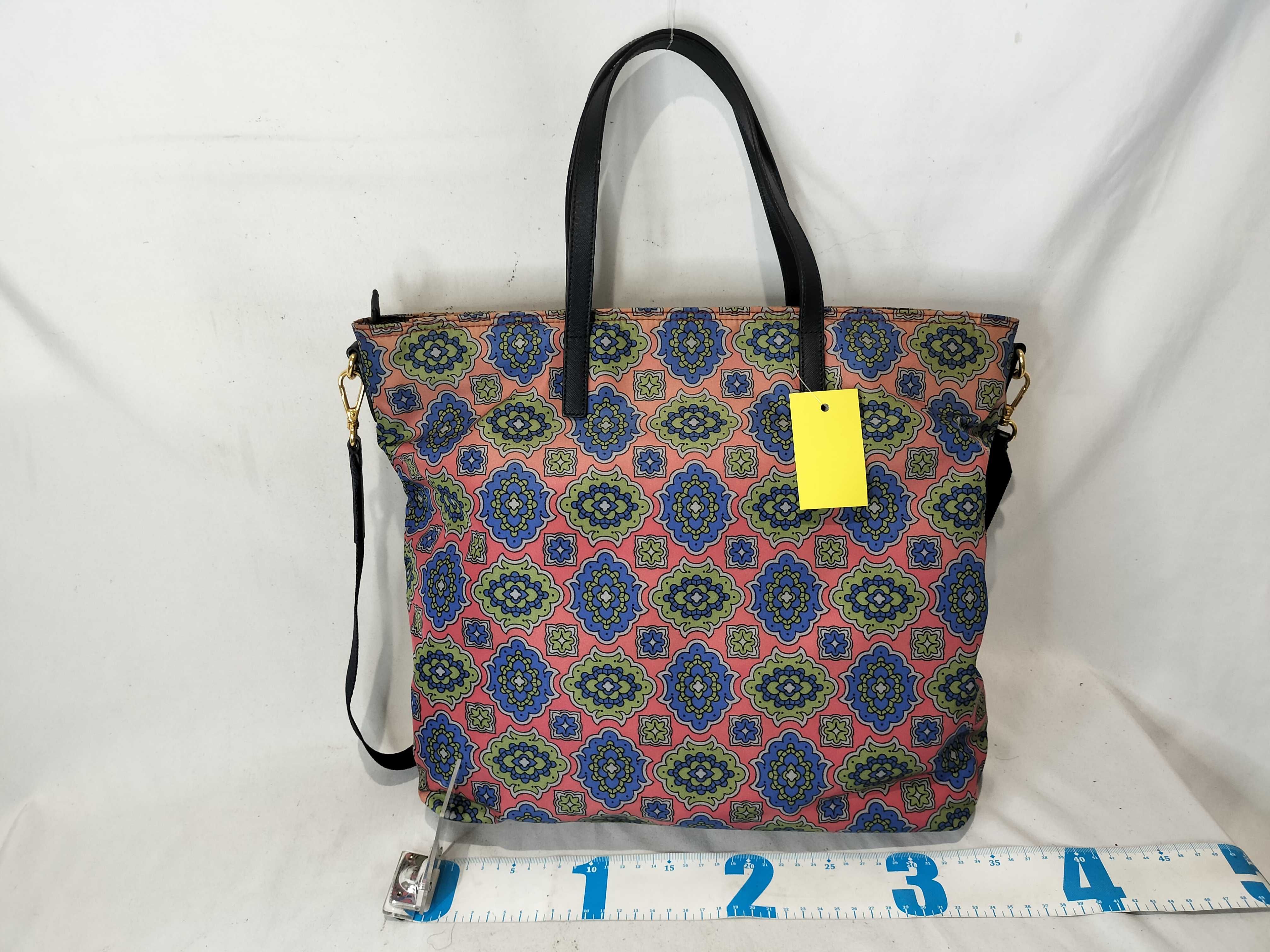 Nylon Paisley 2-Way Shoulder Bag — view 3