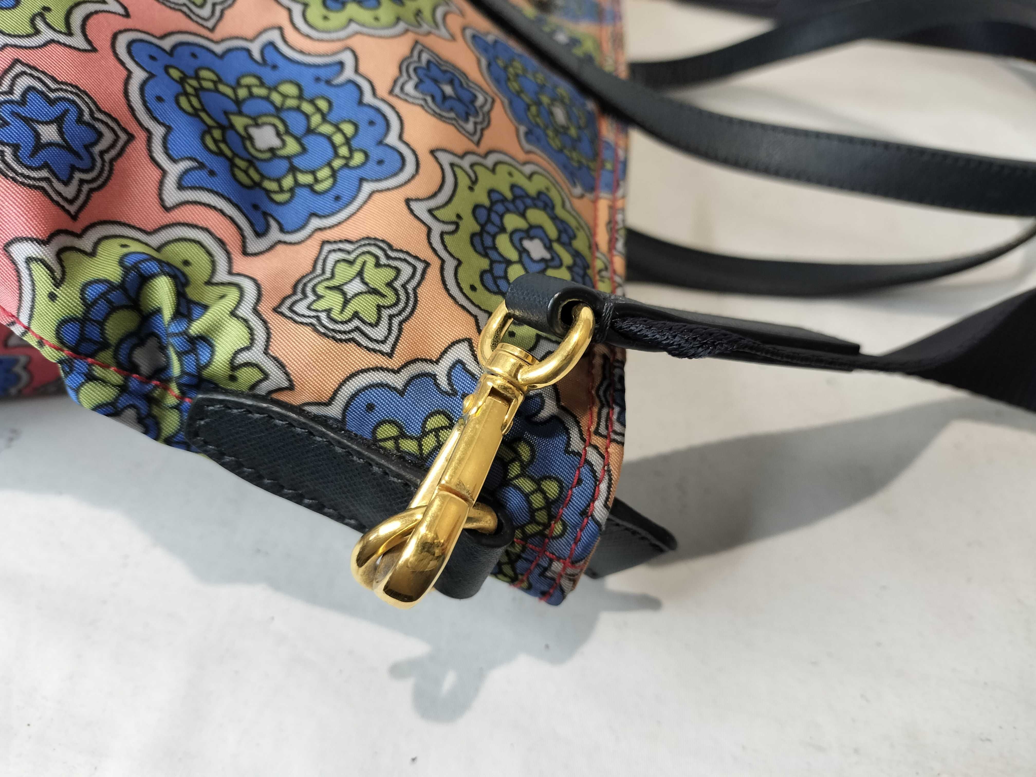 Nylon Paisley 2-Way Shoulder Bag — view 6