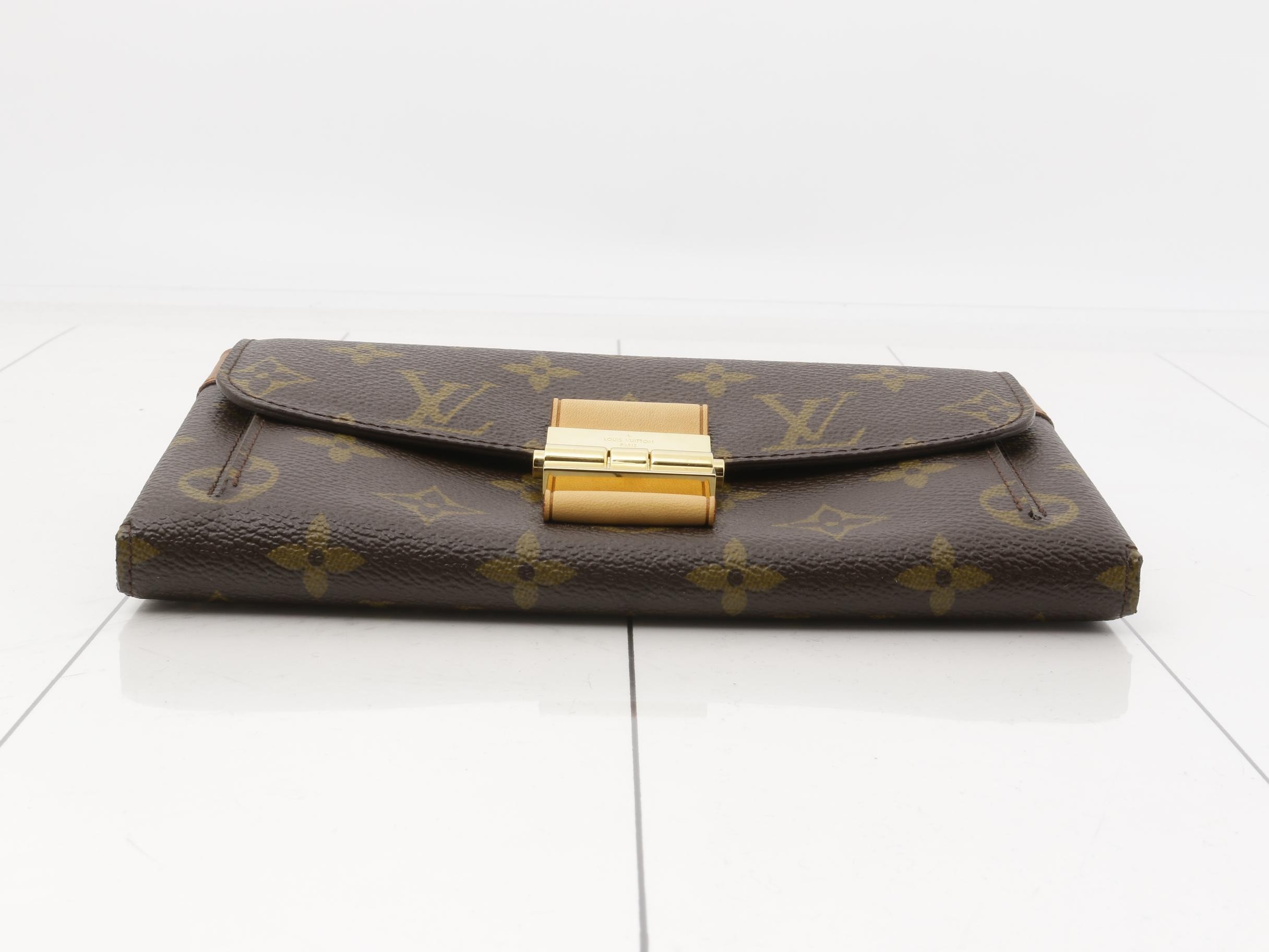 Monogram Portefeuille Elysée Long Wallet — view 3