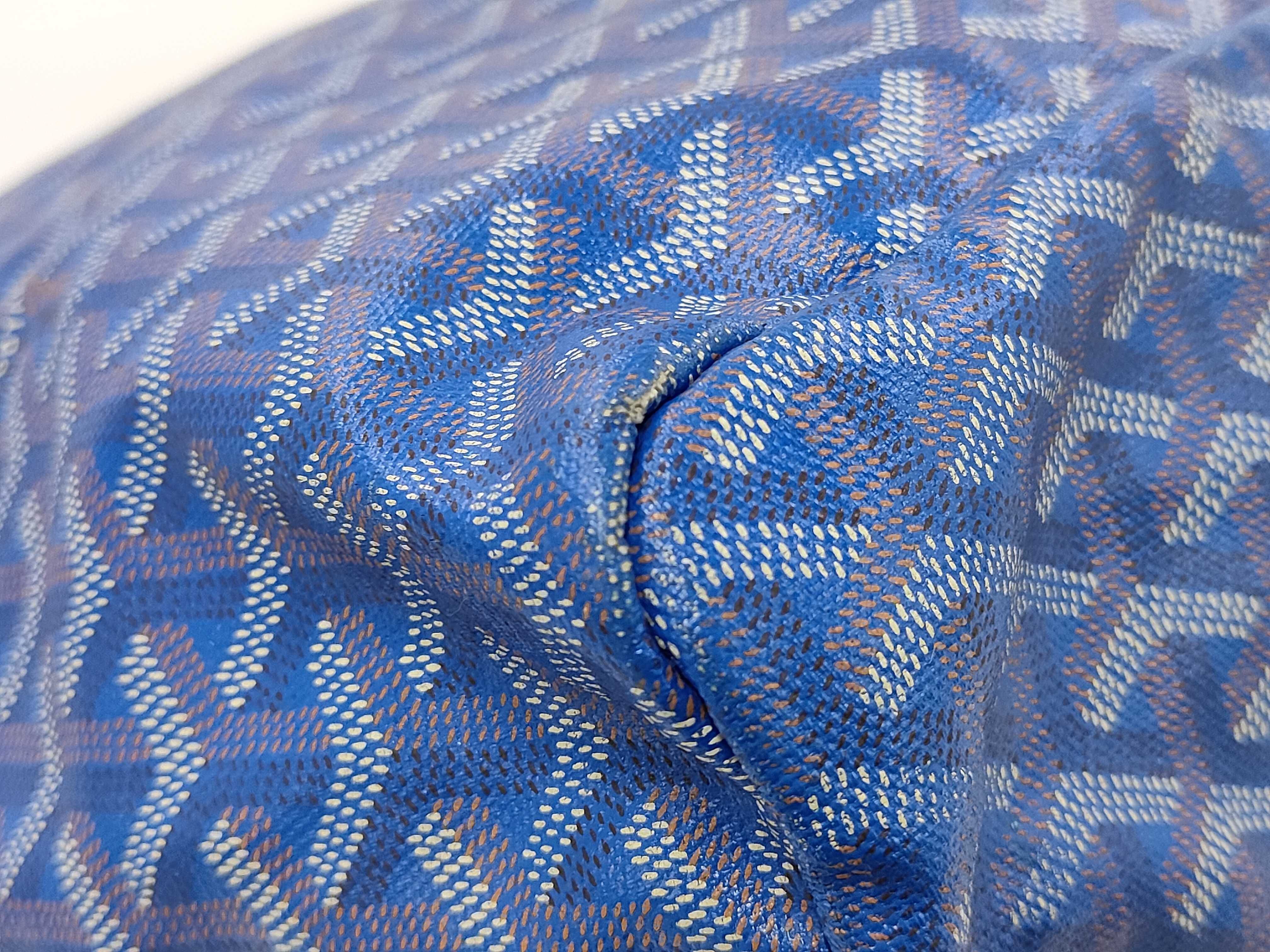 Blue Silver Saint Louis Tote Bag — view 4