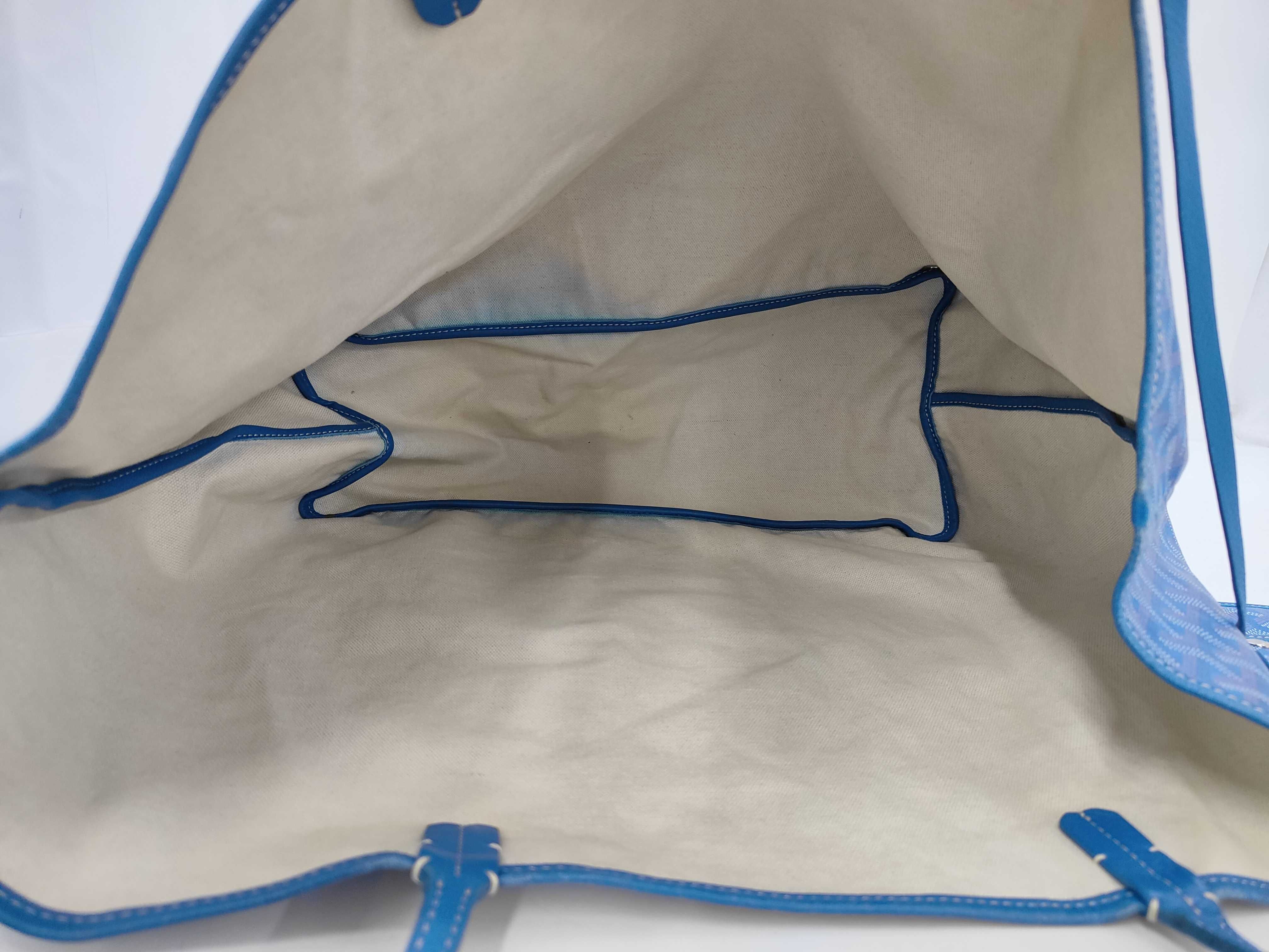 Blue Silver Saint Louis Tote Bag — view 5