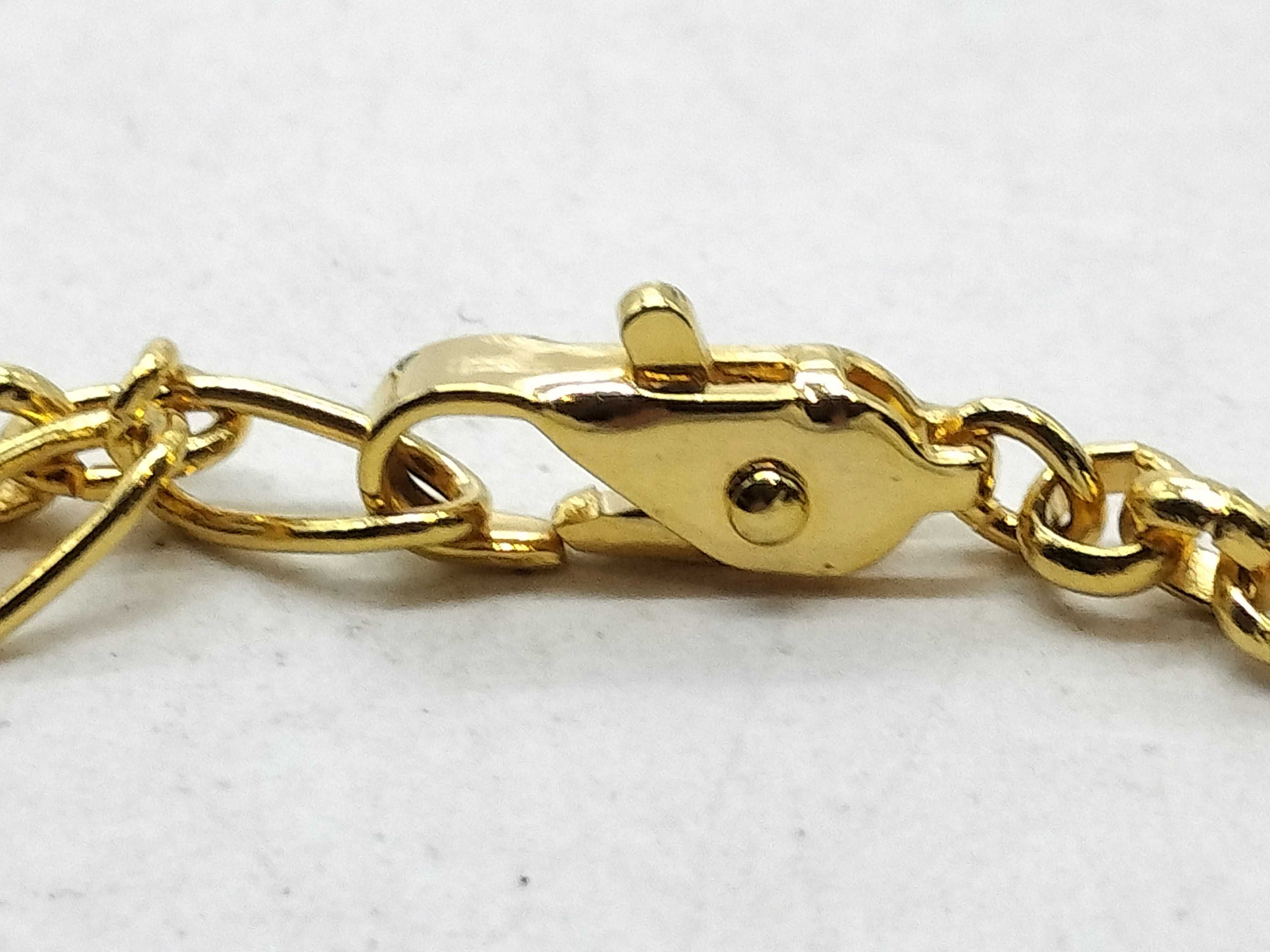 Gold Plated Leaf Vintage Necklace — view 5