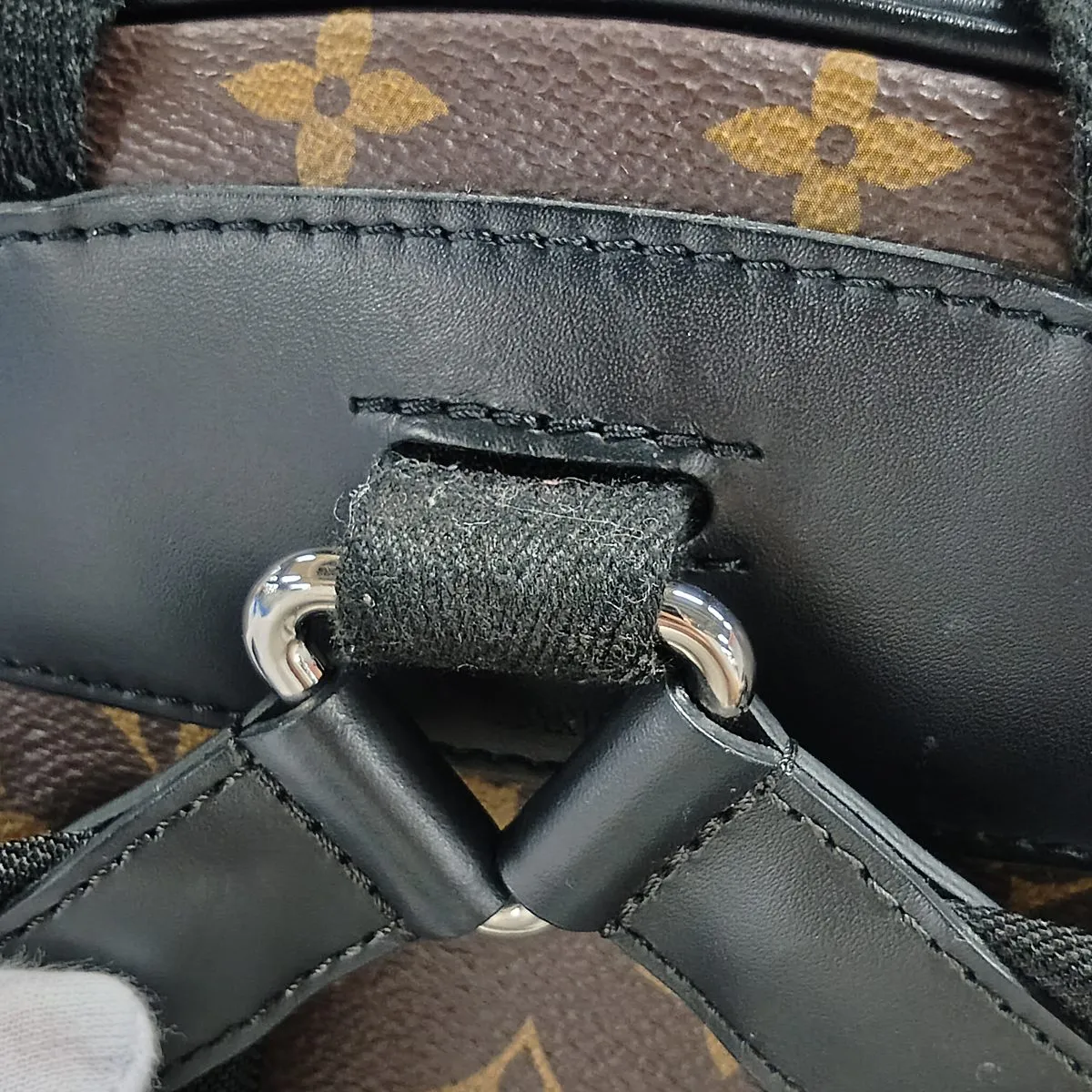 Monogram Macassar Josh NV M45349 Brown (RFID detected) — view 14