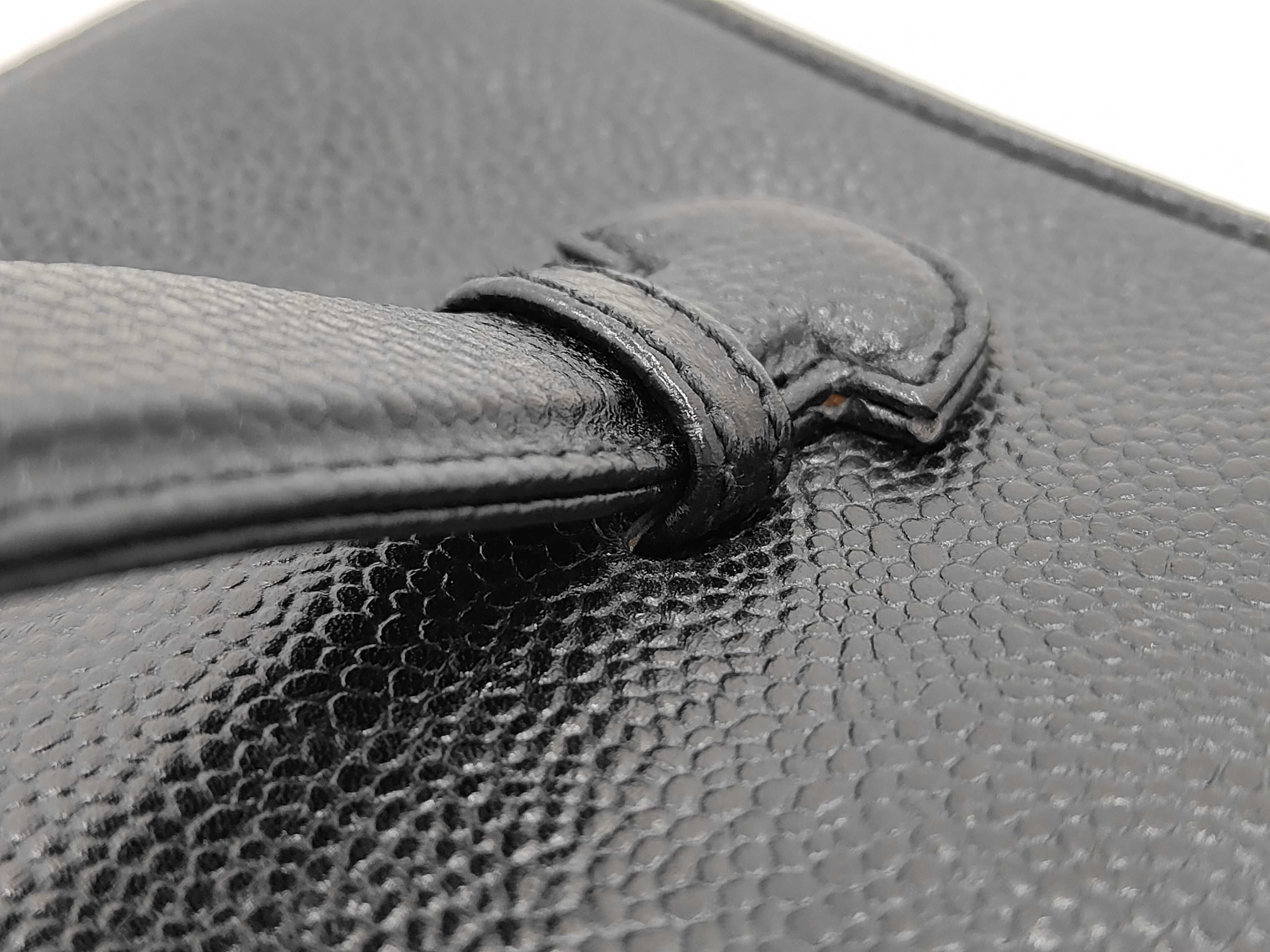 Caviar Skin Black Vanity Bag — view 3