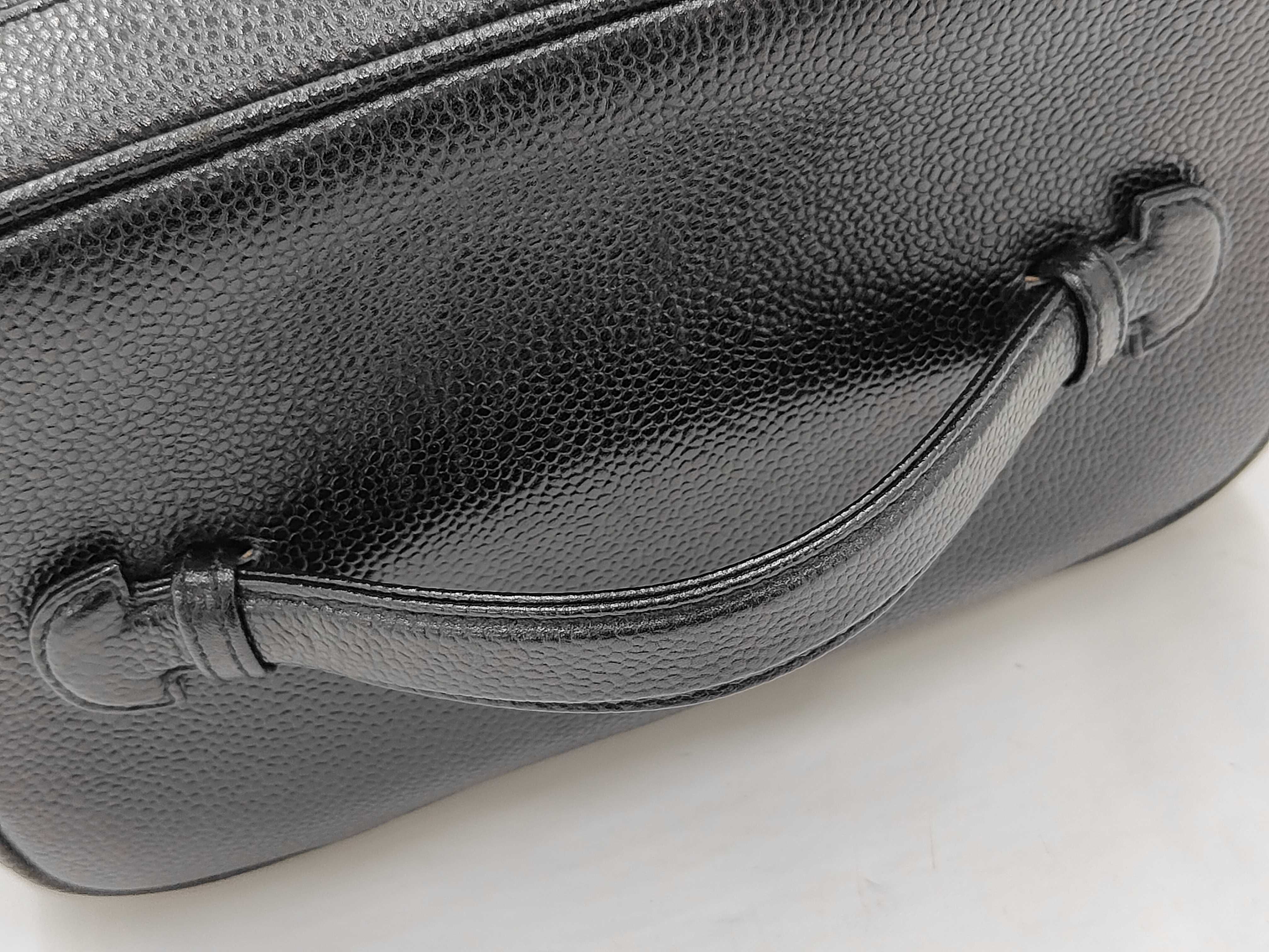 Caviar Skin Black Vanity Bag — view 4