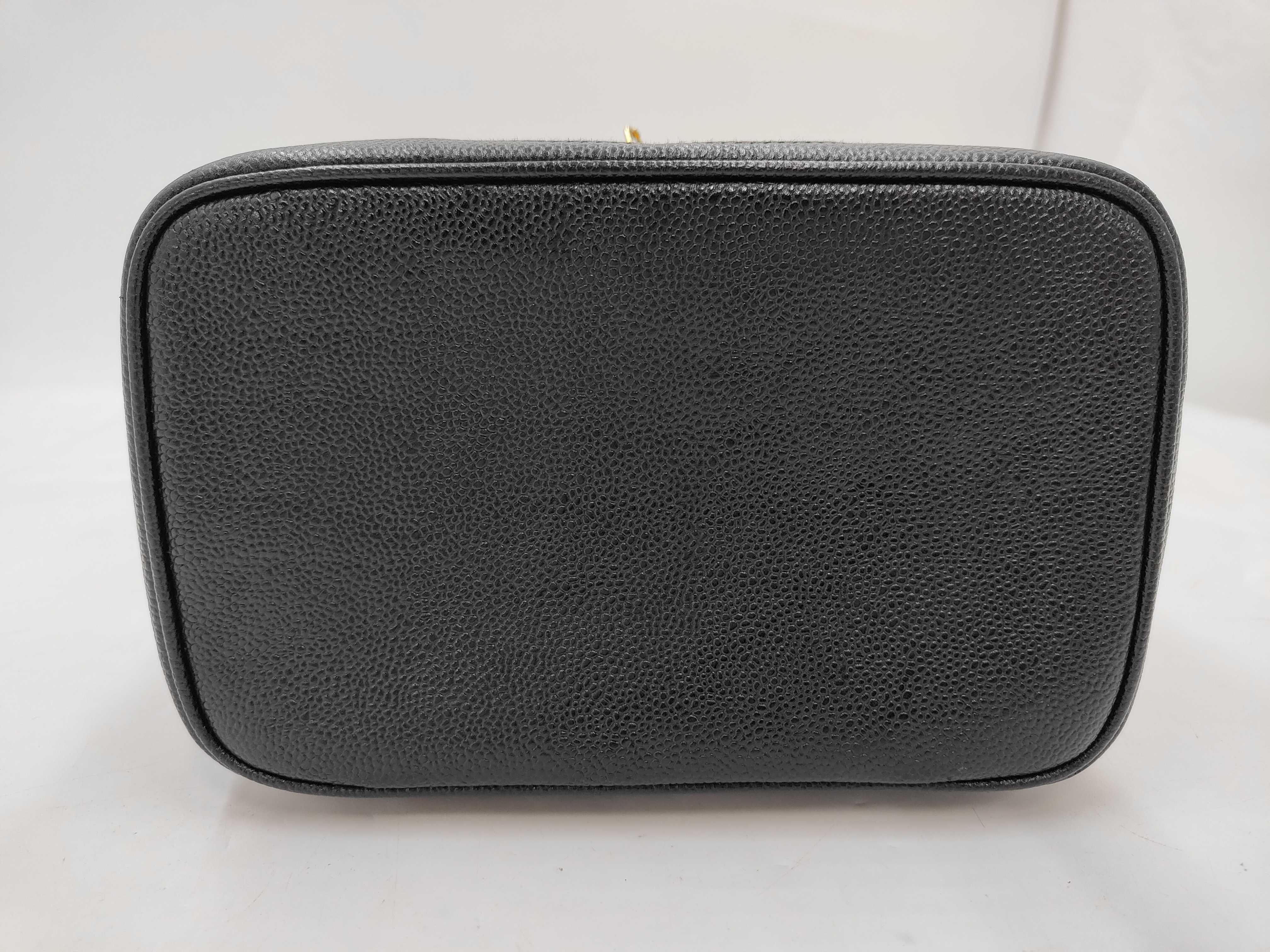 Caviar Skin Black Vanity Bag — view 7