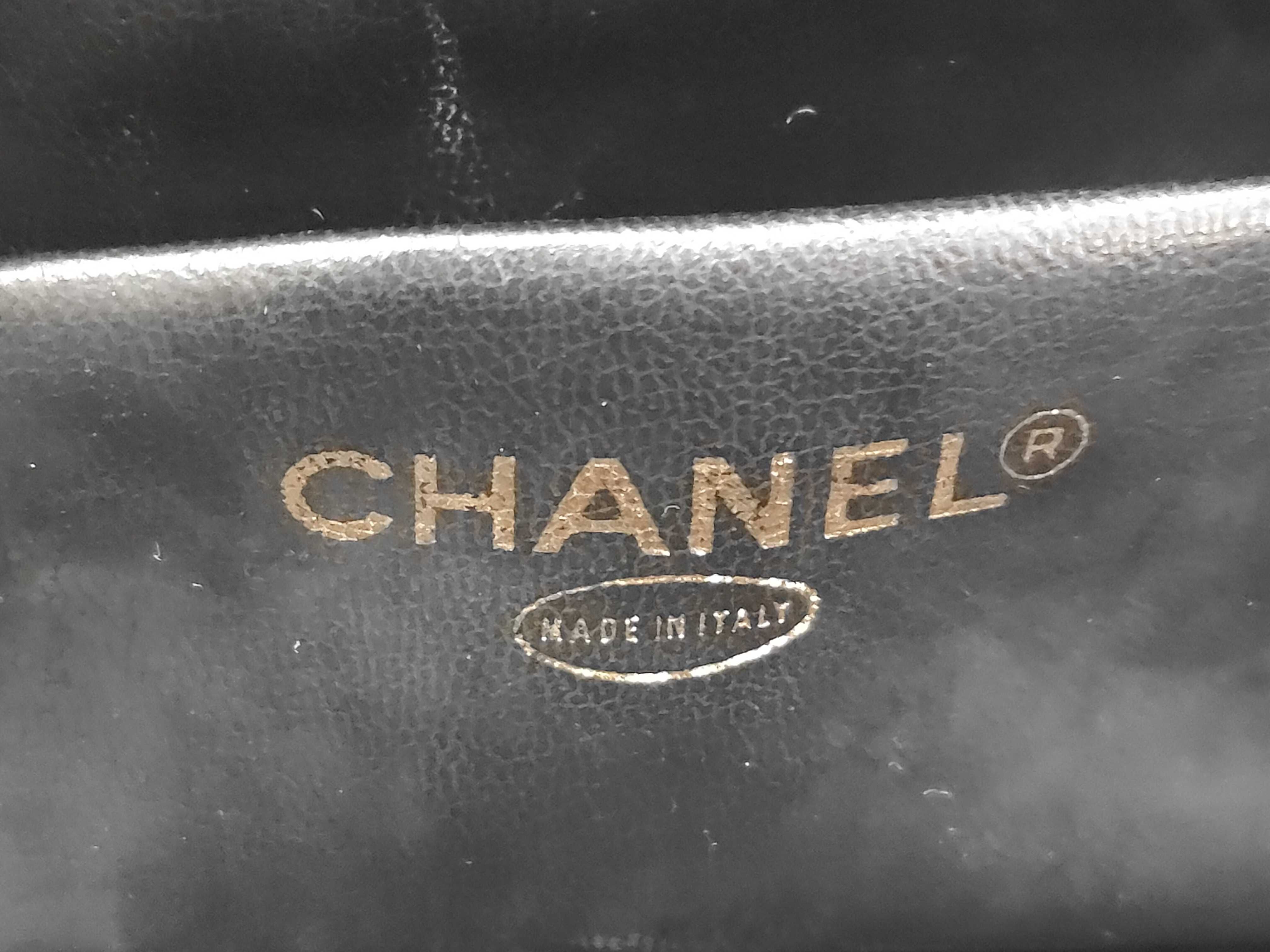Caviar Skin Black Vanity Bag — view 10