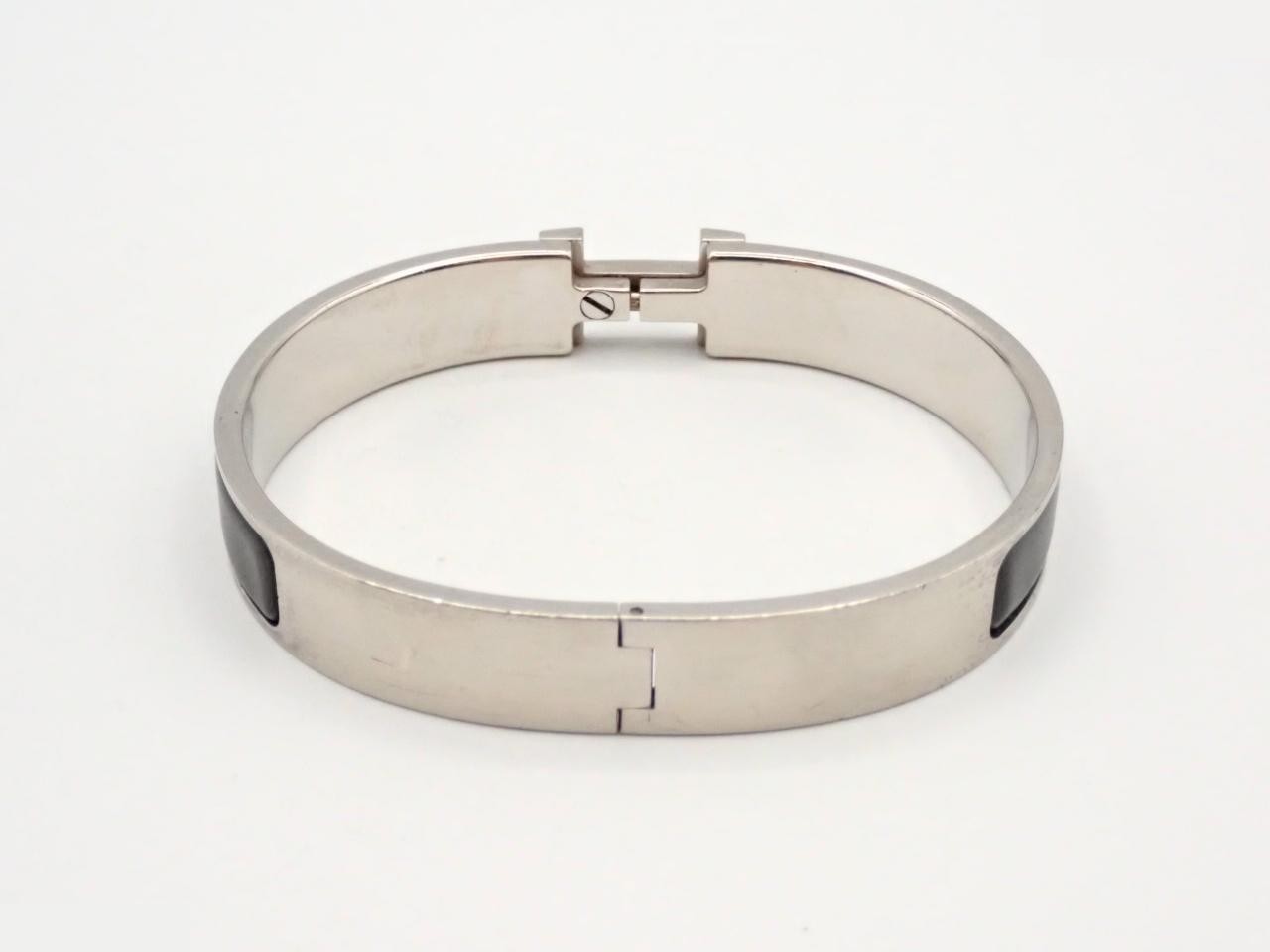 Click Crack Silver Bracelet, Wrist Circumference Approx. 18cm — view 2