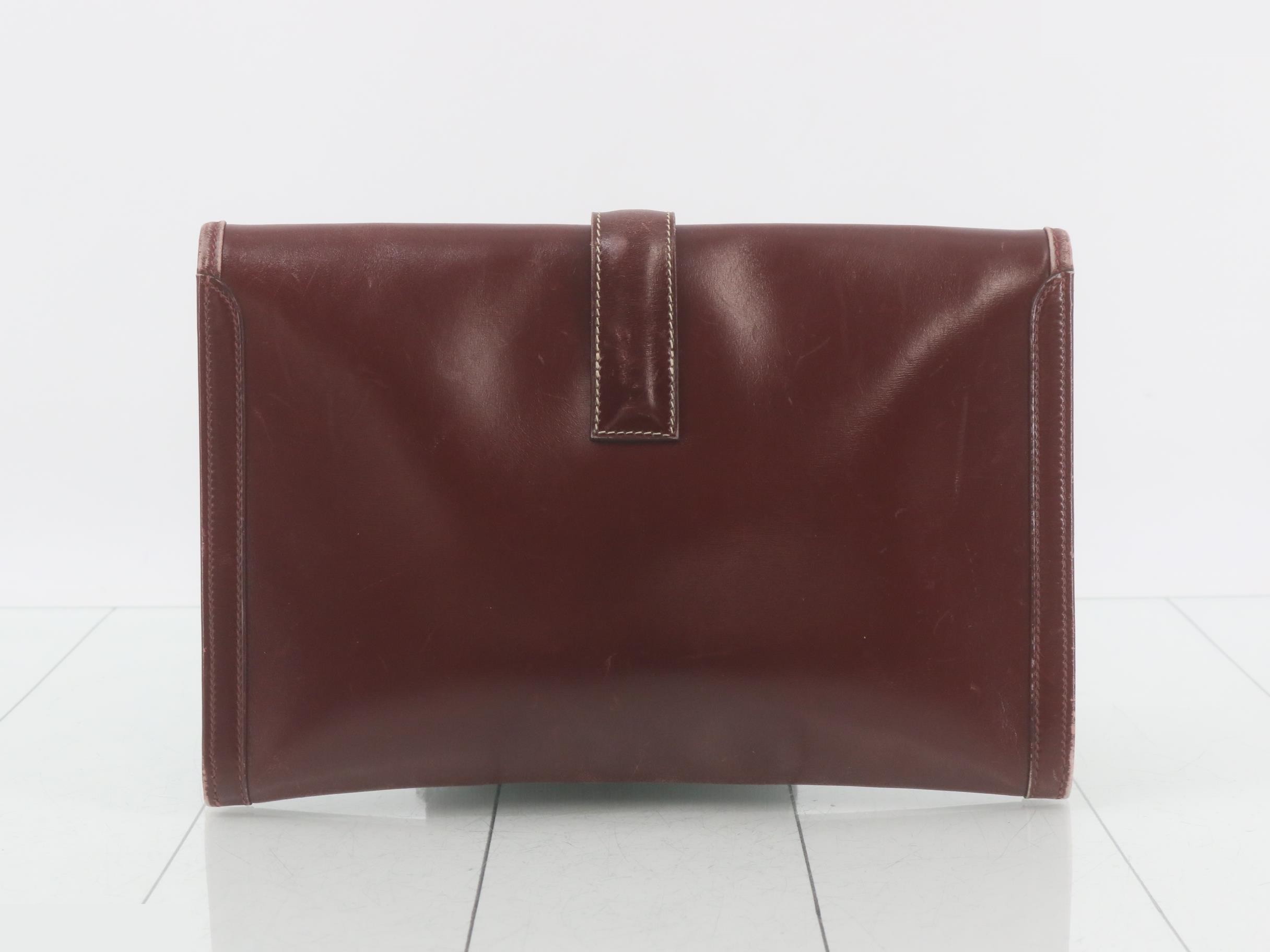 Jije brand clutch bag with engraved logo — view 2