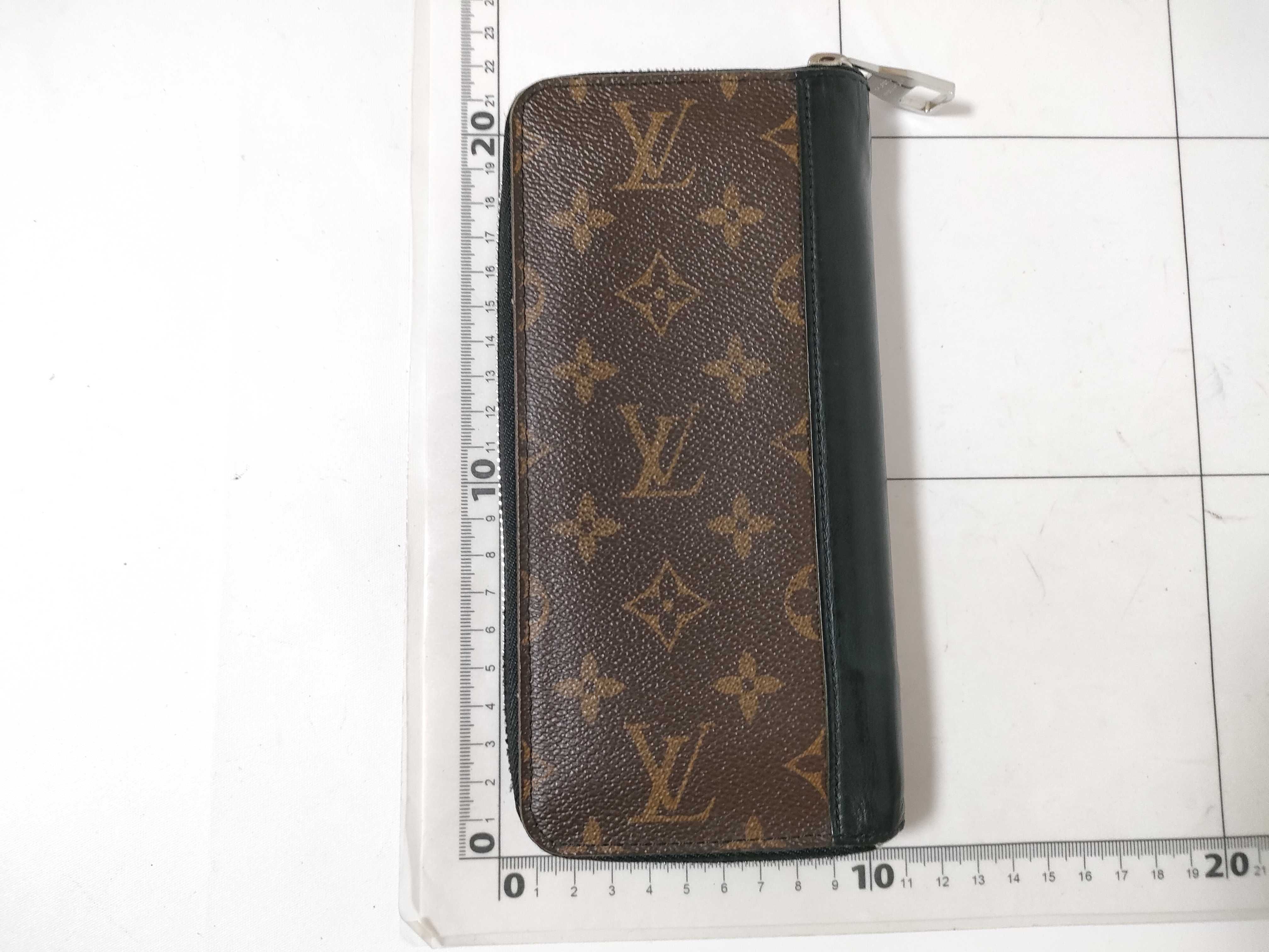Zippy Wallet Vertical Monogram Macassar Wallet — view 2