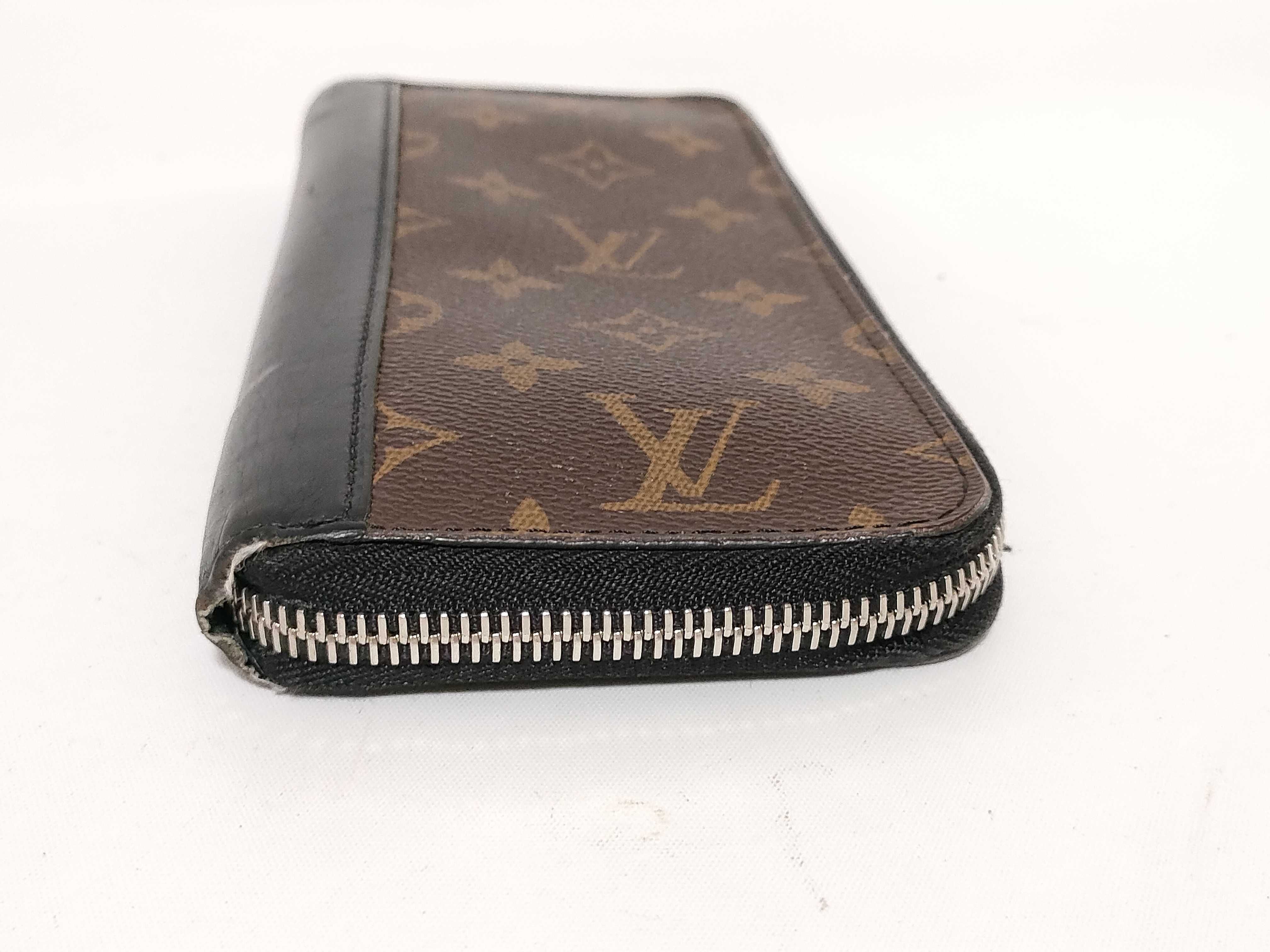 Zippy Wallet Vertical Monogram Macassar Wallet — view 3