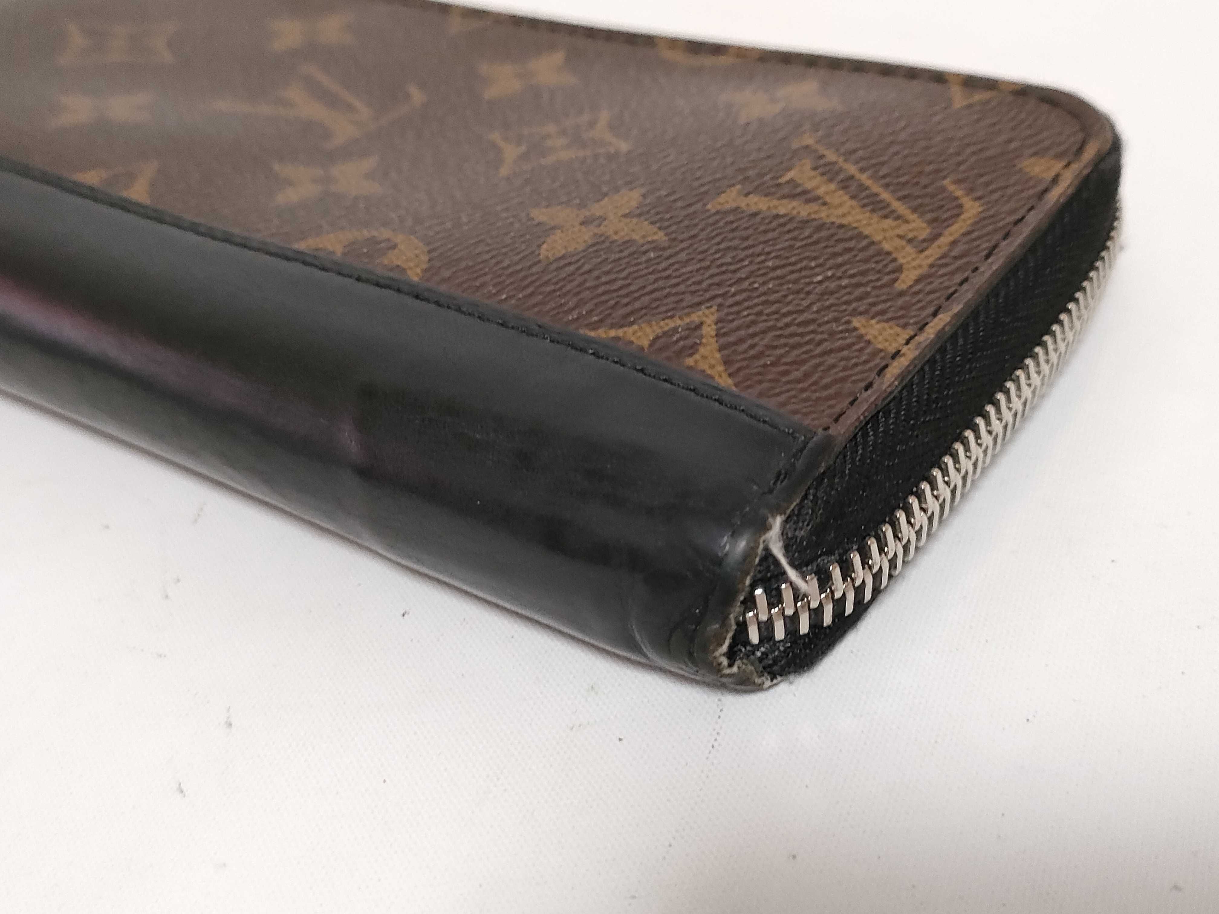 Zippy Wallet Vertical Monogram Macassar Wallet — view 4