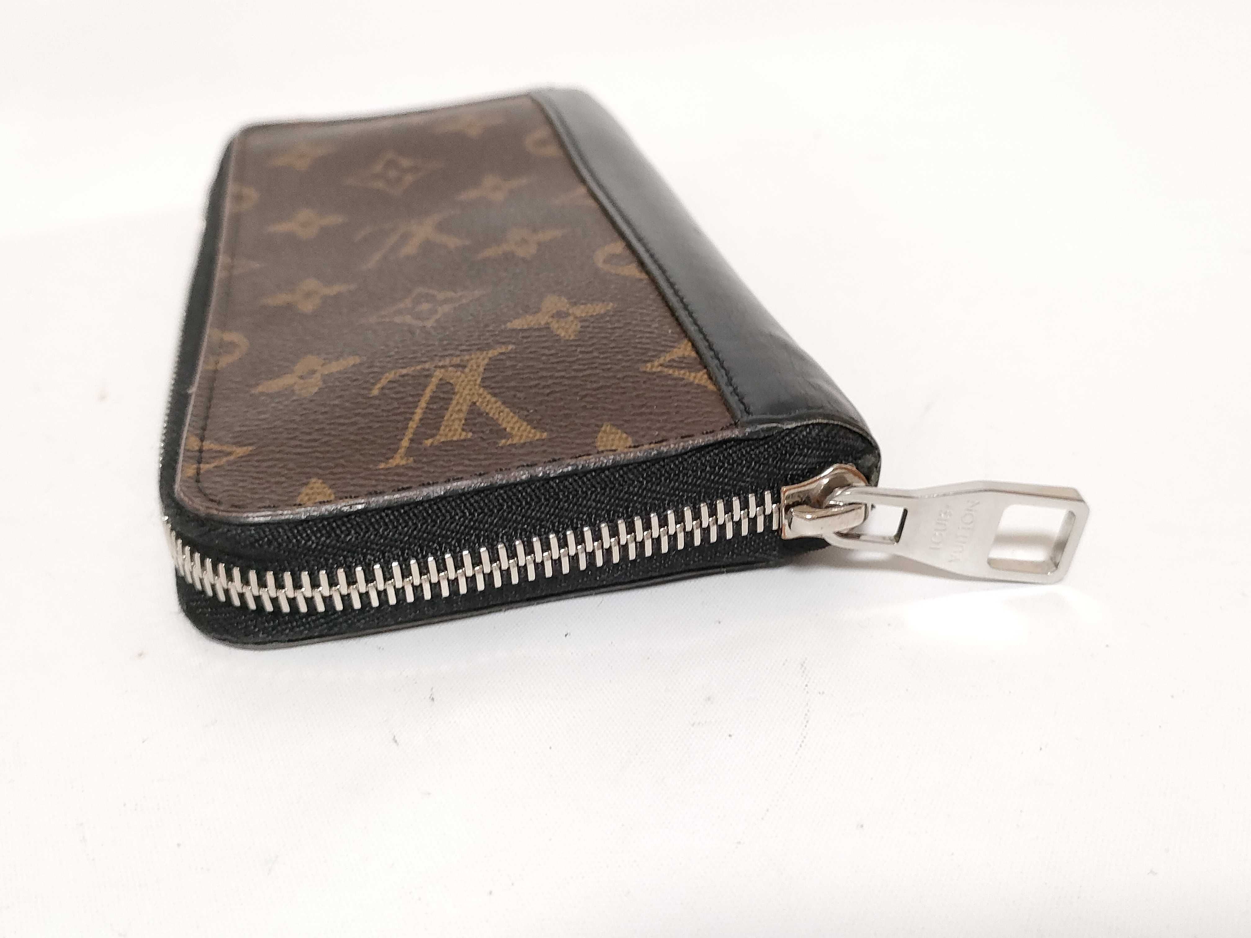Zippy Wallet Vertical Monogram Macassar Wallet — view 6