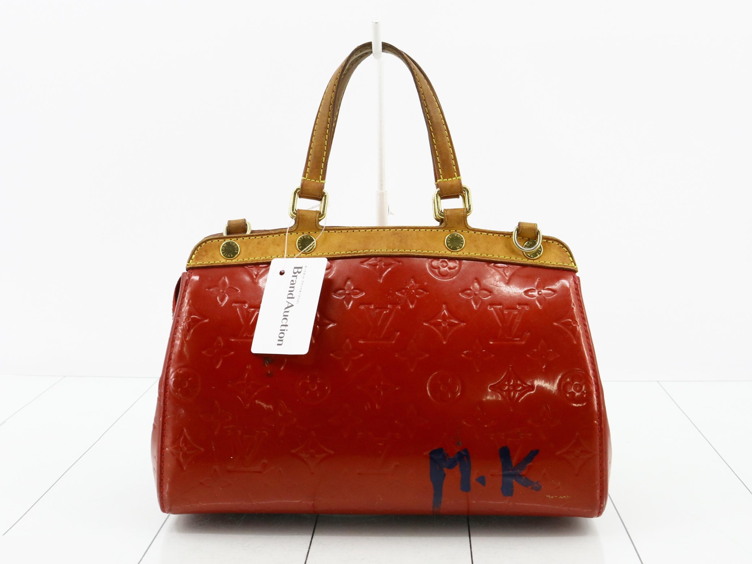 Monogram Vernis M91623 Rare PM 2-Way Handbag — view 2