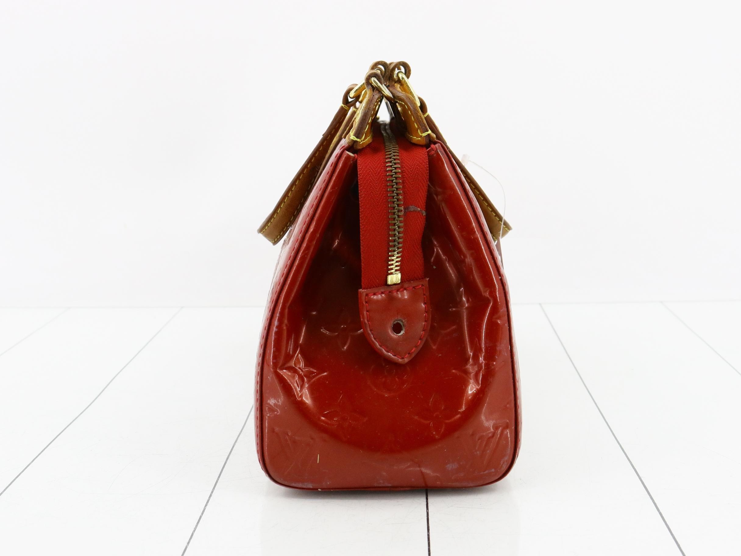 Monogram Vernis M91623 Rare PM 2-Way Handbag — view 3