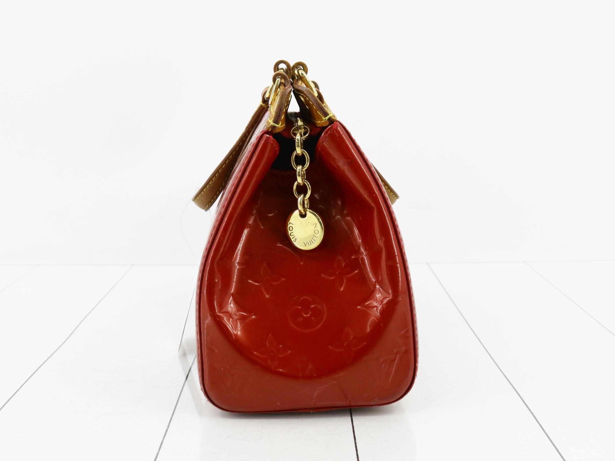 Monogram Vernis M91623 Rare PM 2-Way Handbag — view 4