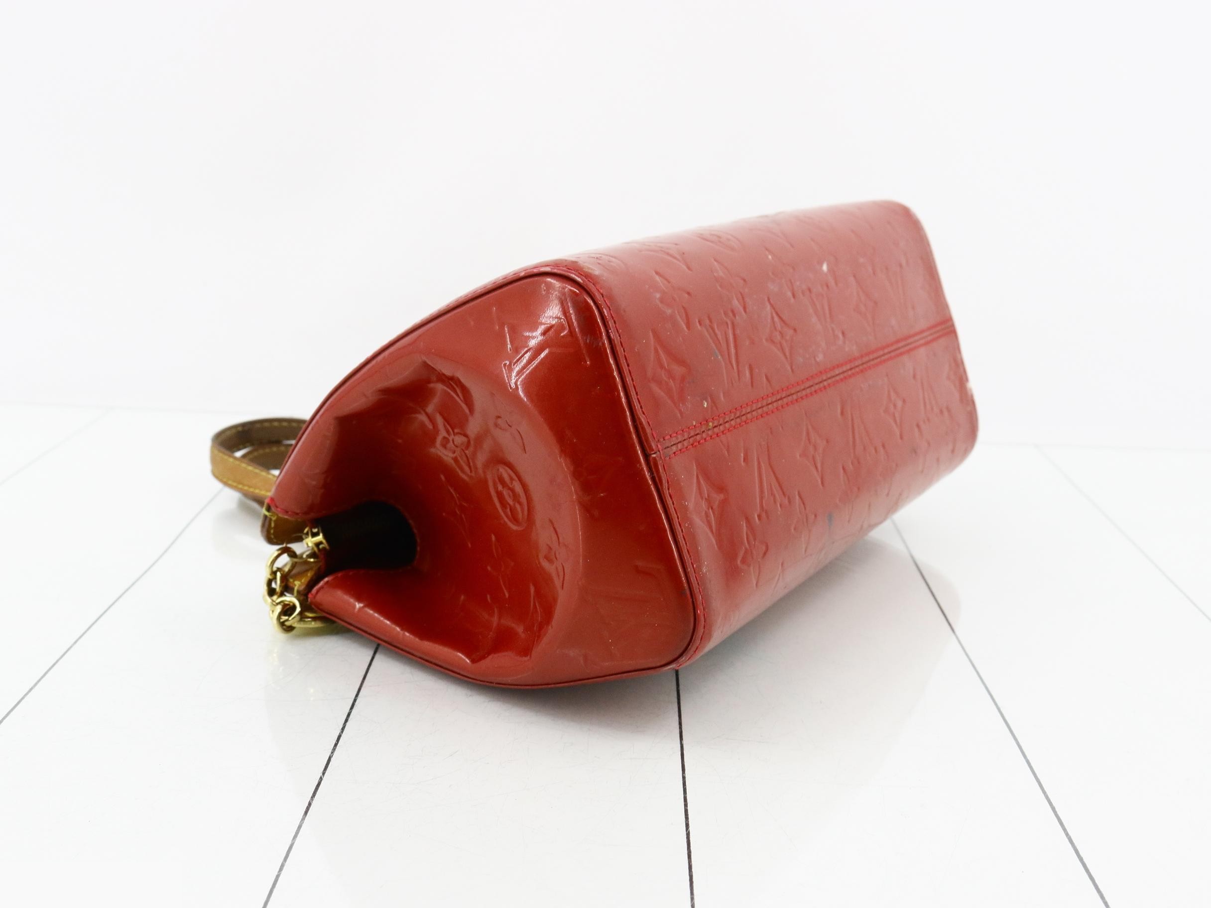 Monogram Vernis M91623 Rare PM 2-Way Handbag — view 5