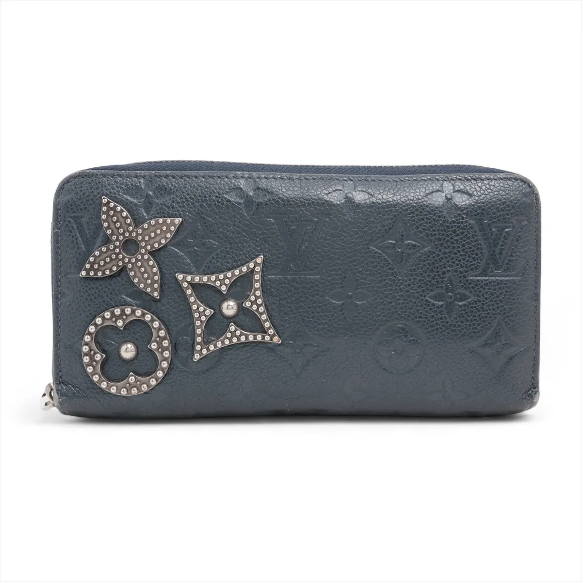 Empreinte Zippy Wallet M62069 SP4147 Marine Metal Round Zip Wallet