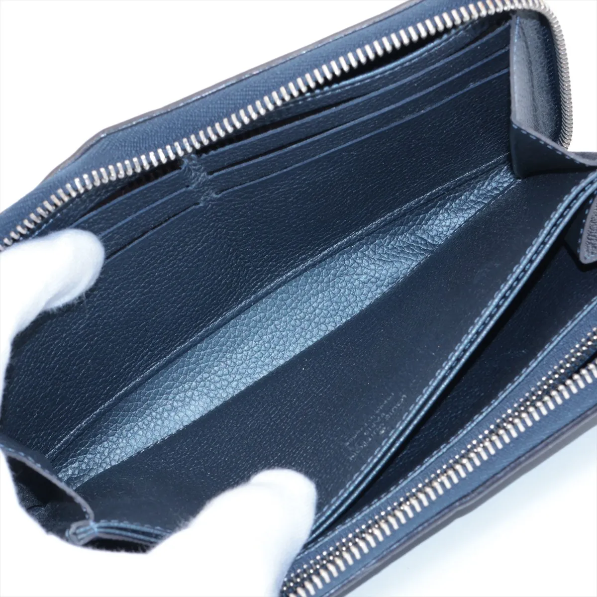 Empreinte Zippy Wallet M62069 SP4147 Marine Metal Round Zip Wallet — view 5