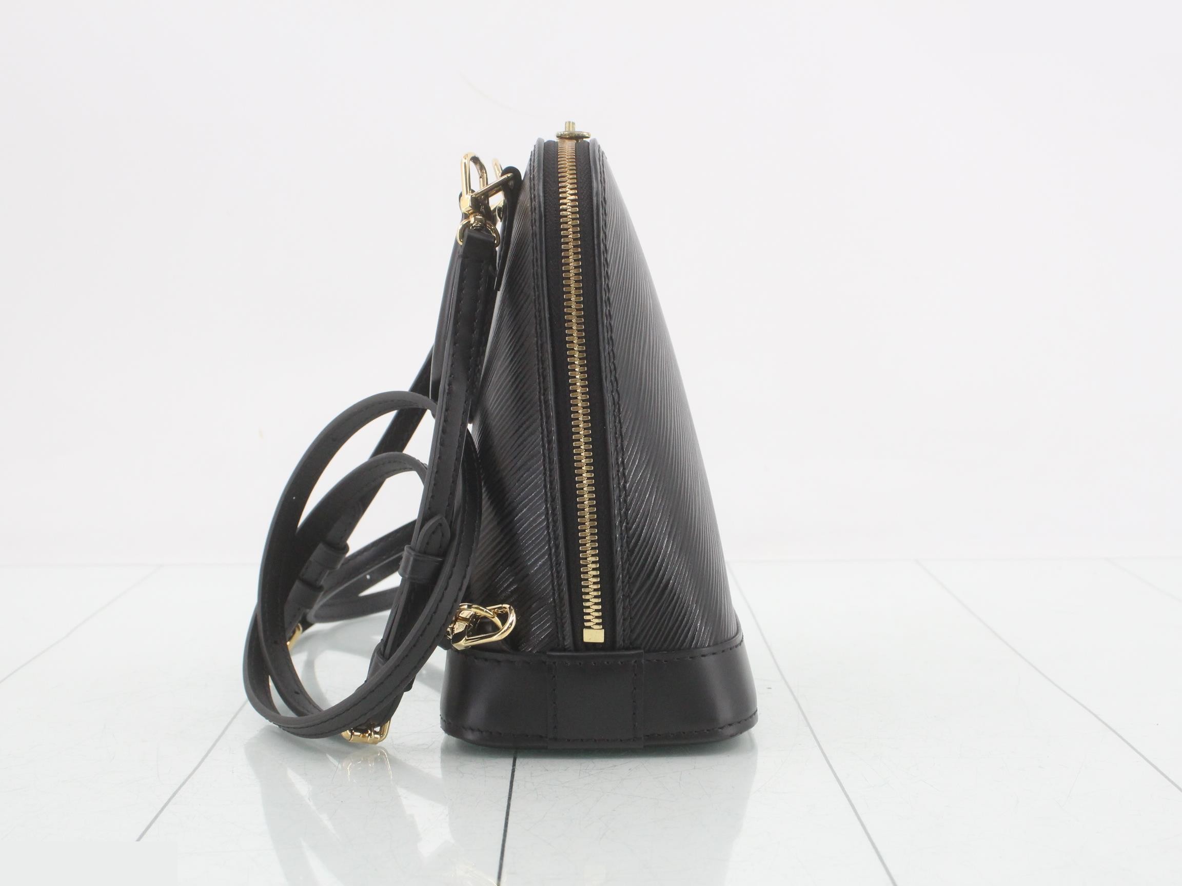 Alma Backpack Epi Noir — view 4
