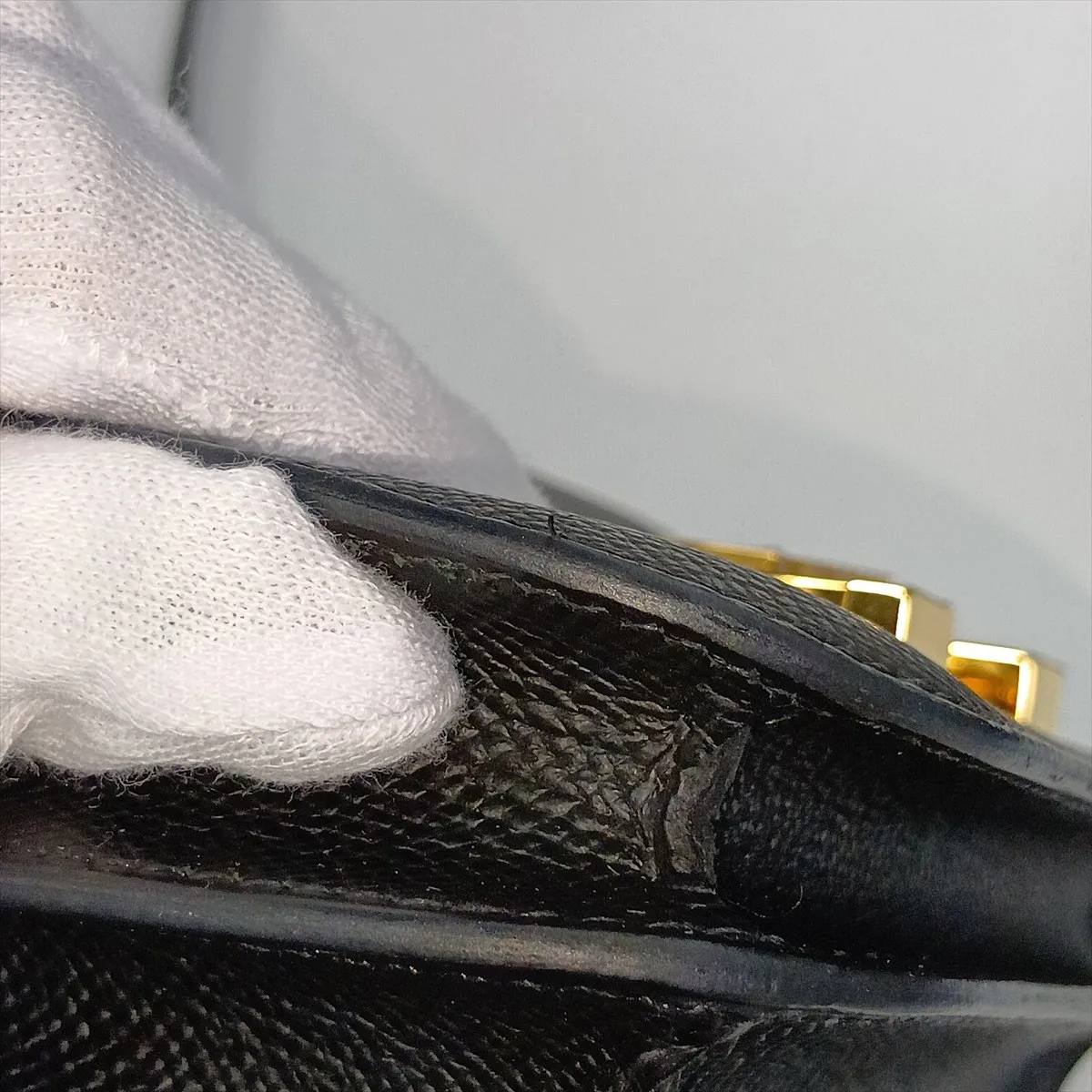 [Individually packaged] Hermes Constance 3 Mini 18 Miroir Veau Epsom Black Gold Hardware G:2026 Model with Mirror — view 12