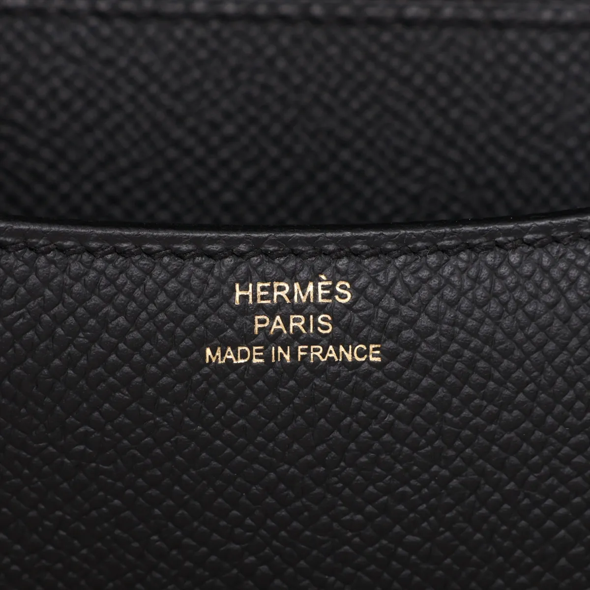 [Individually packaged] Hermes Constance 3 Mini 18 Miroir Veau Epsom Black Gold Hardware G:2026 Model with Mirror — view 8