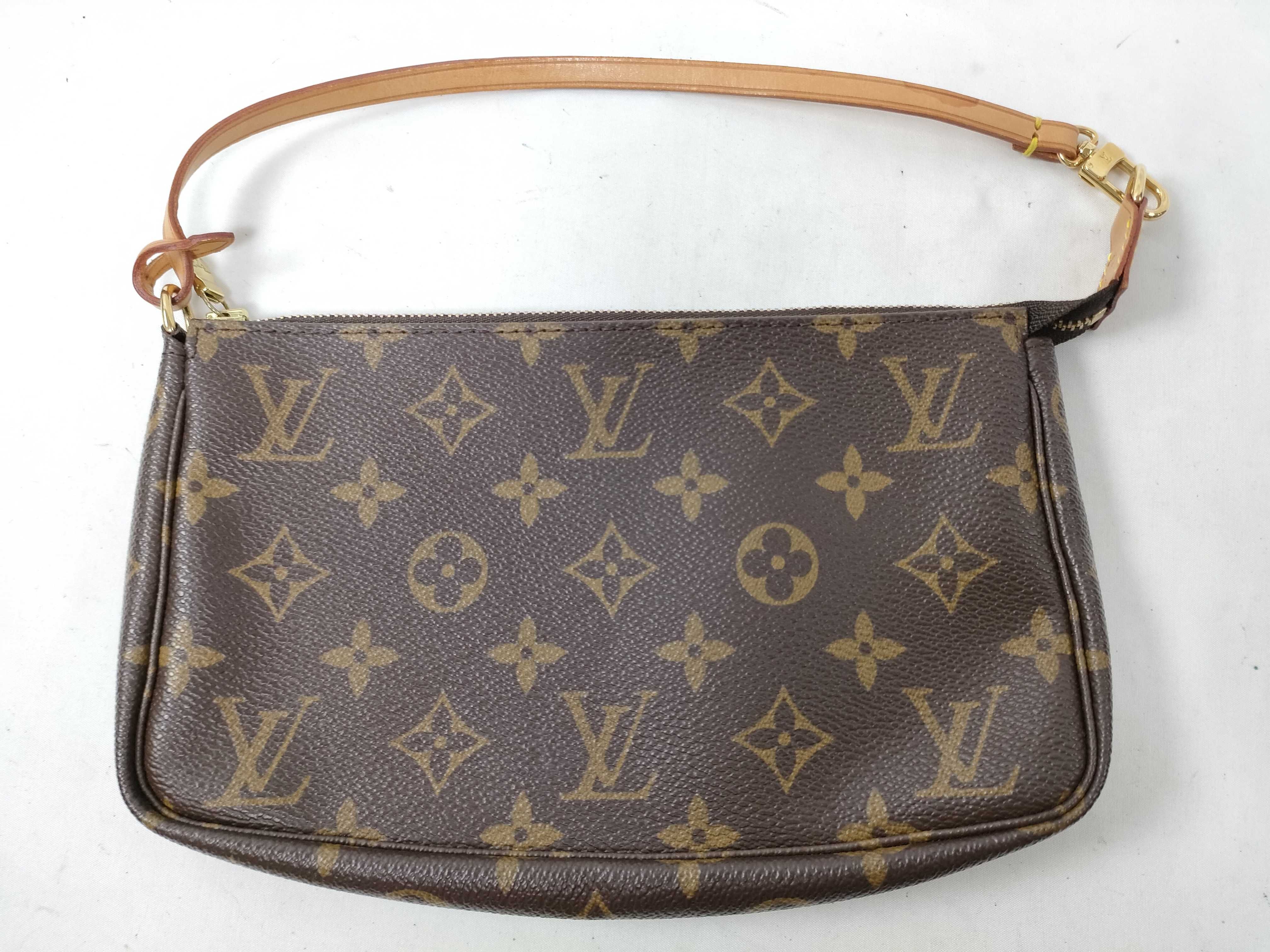 Monogram Pochette Accessoires M51980 VI0062 Brown Pouch