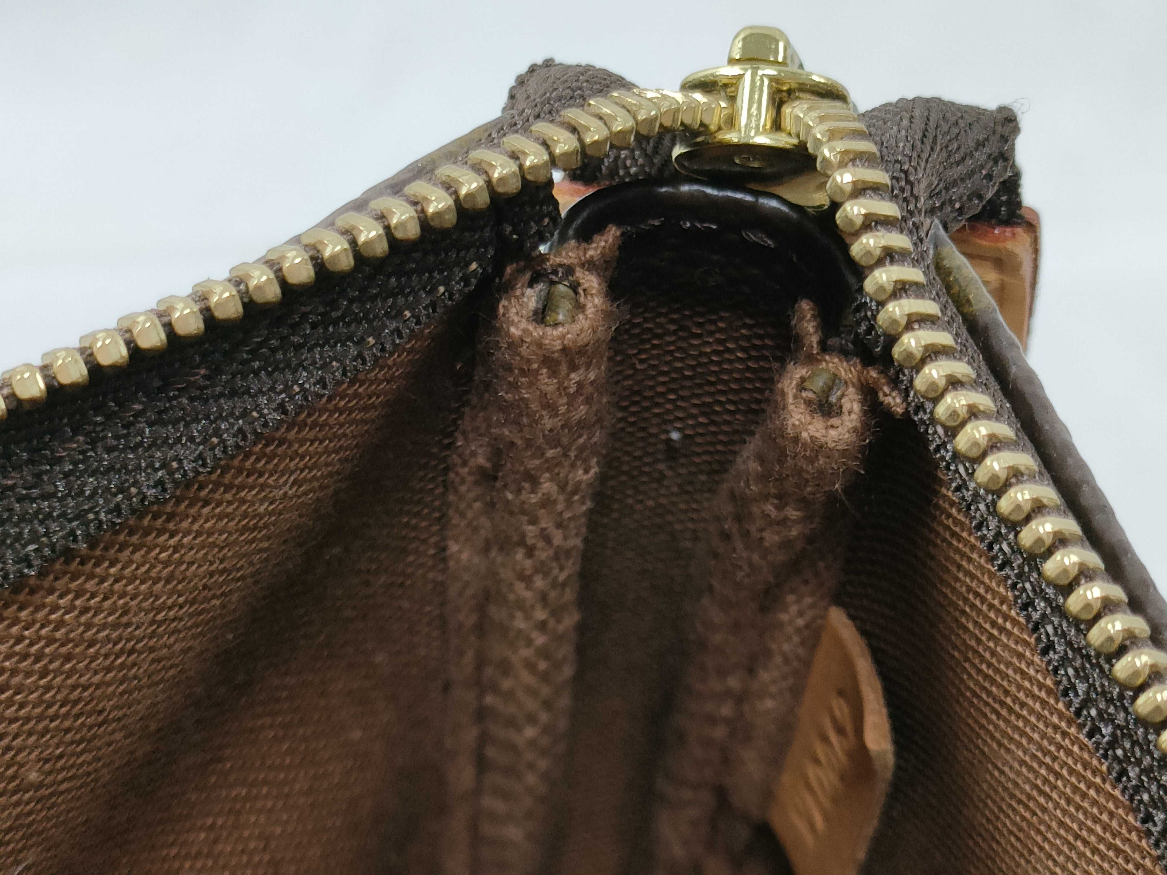 Monogram Pochette Accessoires M51980 VI0062 Brown Pouch — view 11