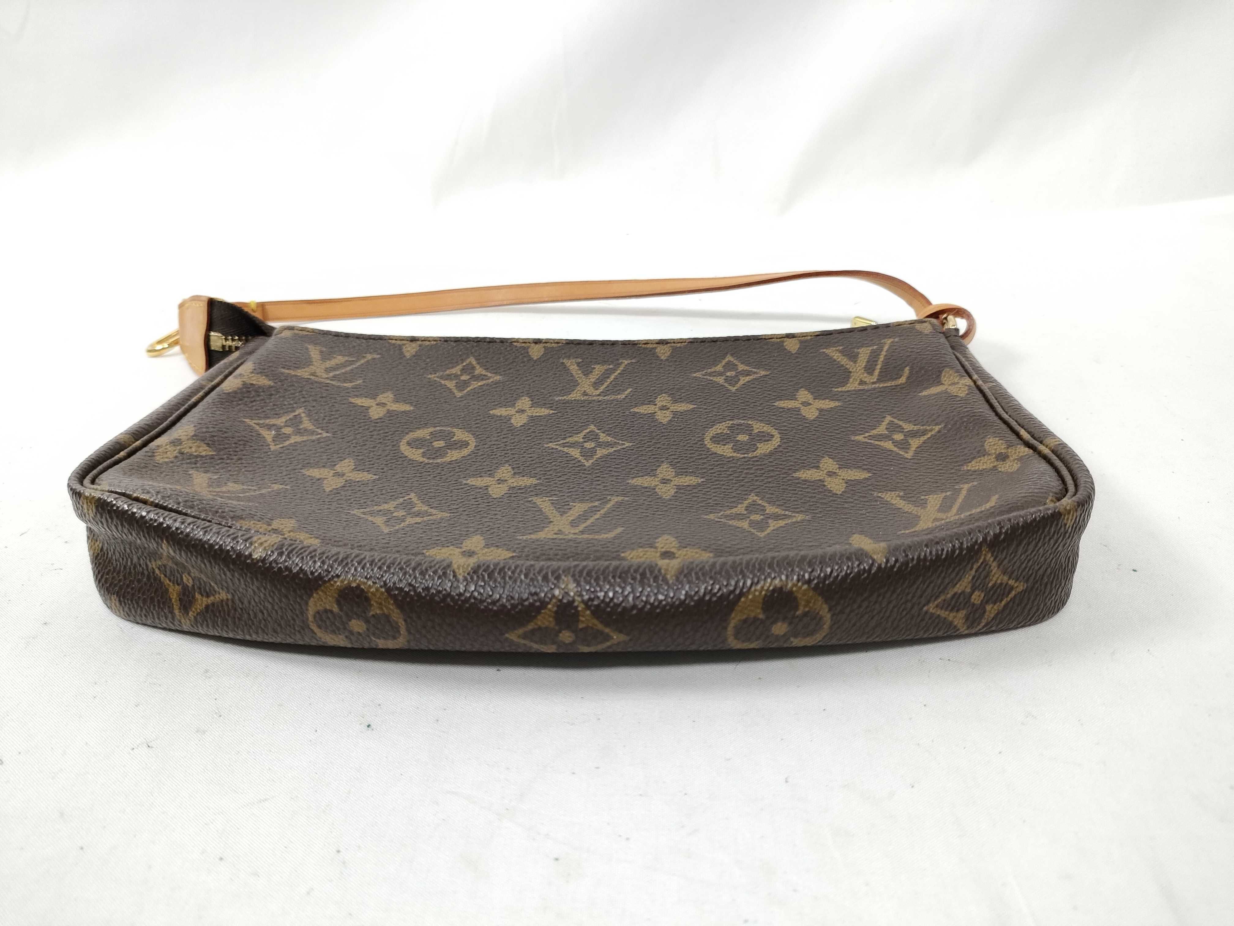 Monogram Pochette Accessoires M51980 VI0062 Brown Pouch — view 3
