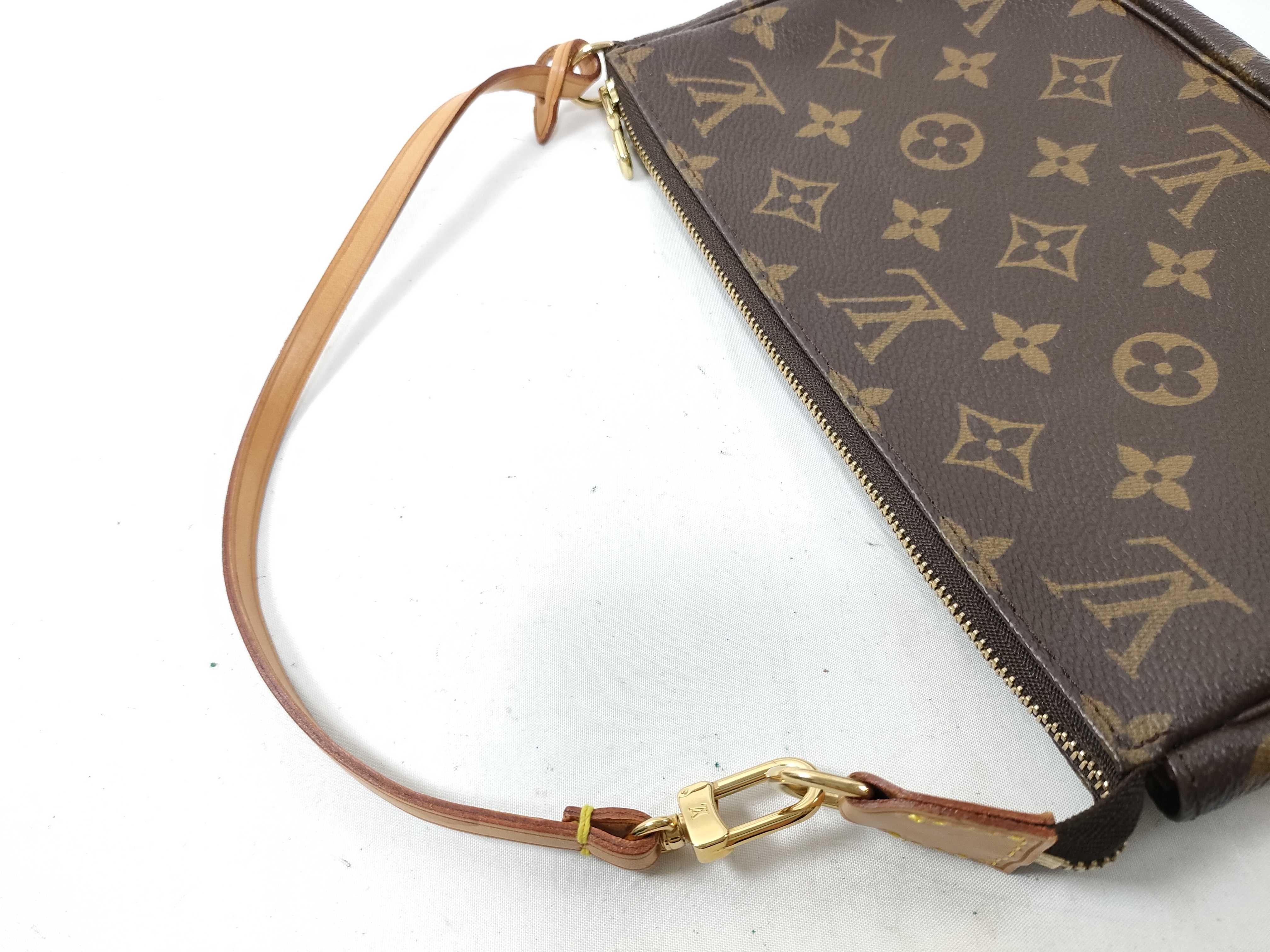 Monogram Pochette Accessoires M51980 VI0062 Brown Pouch — view 5