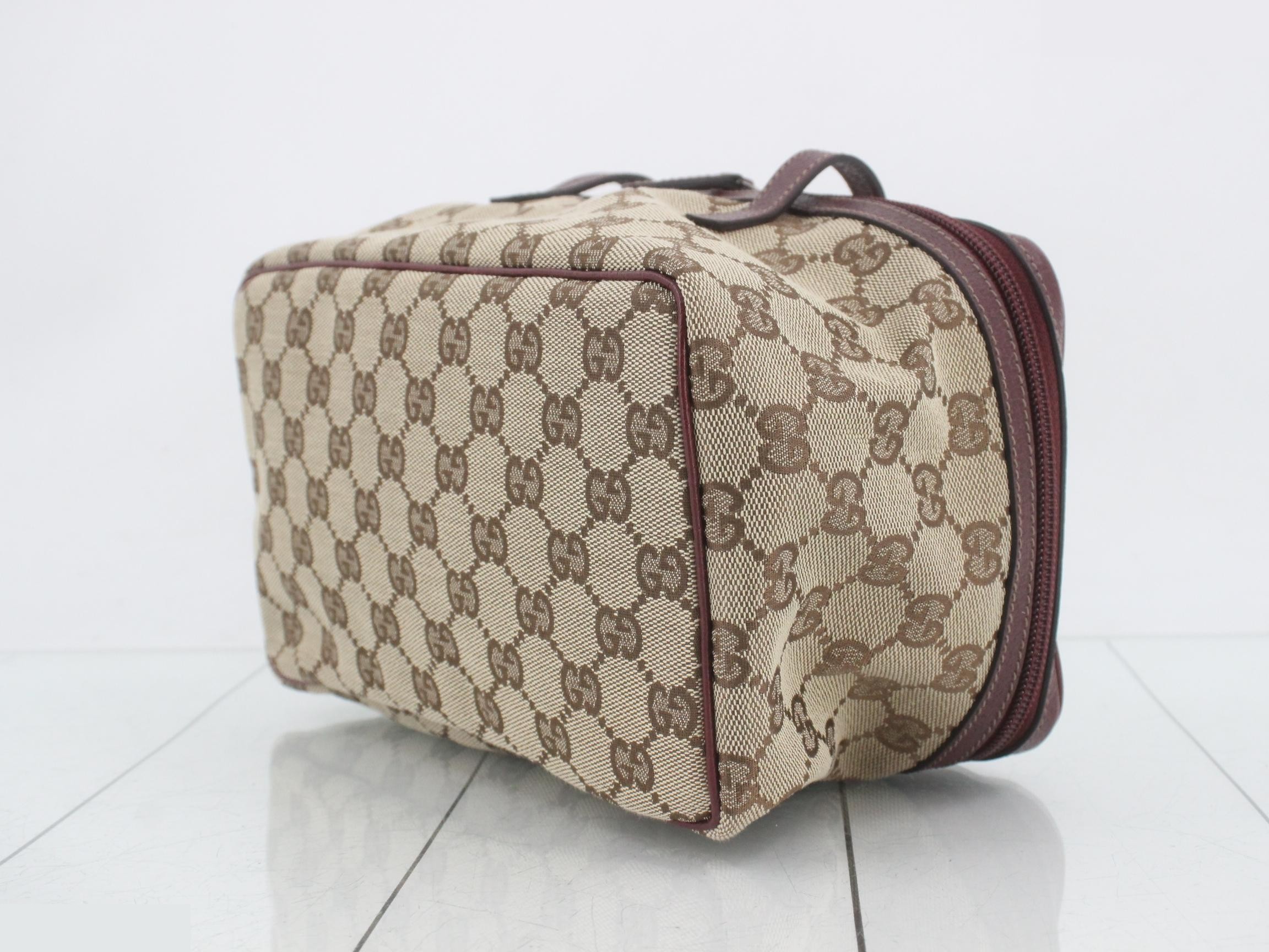 GG Canvas Vanity Bag — view 6