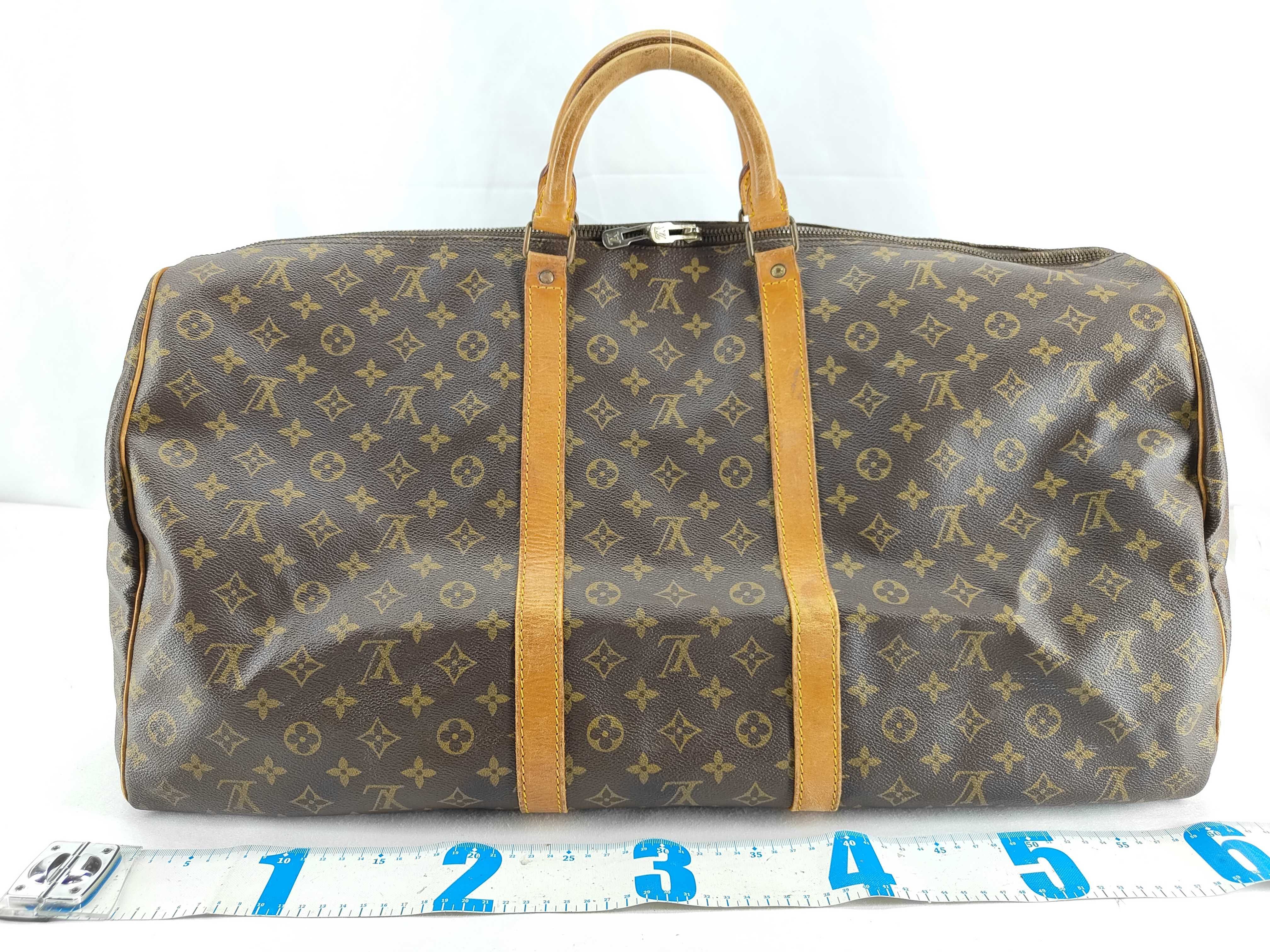 Monogram Keepall Bandoulière 60 Monogram 843 Boston Bag — view 2