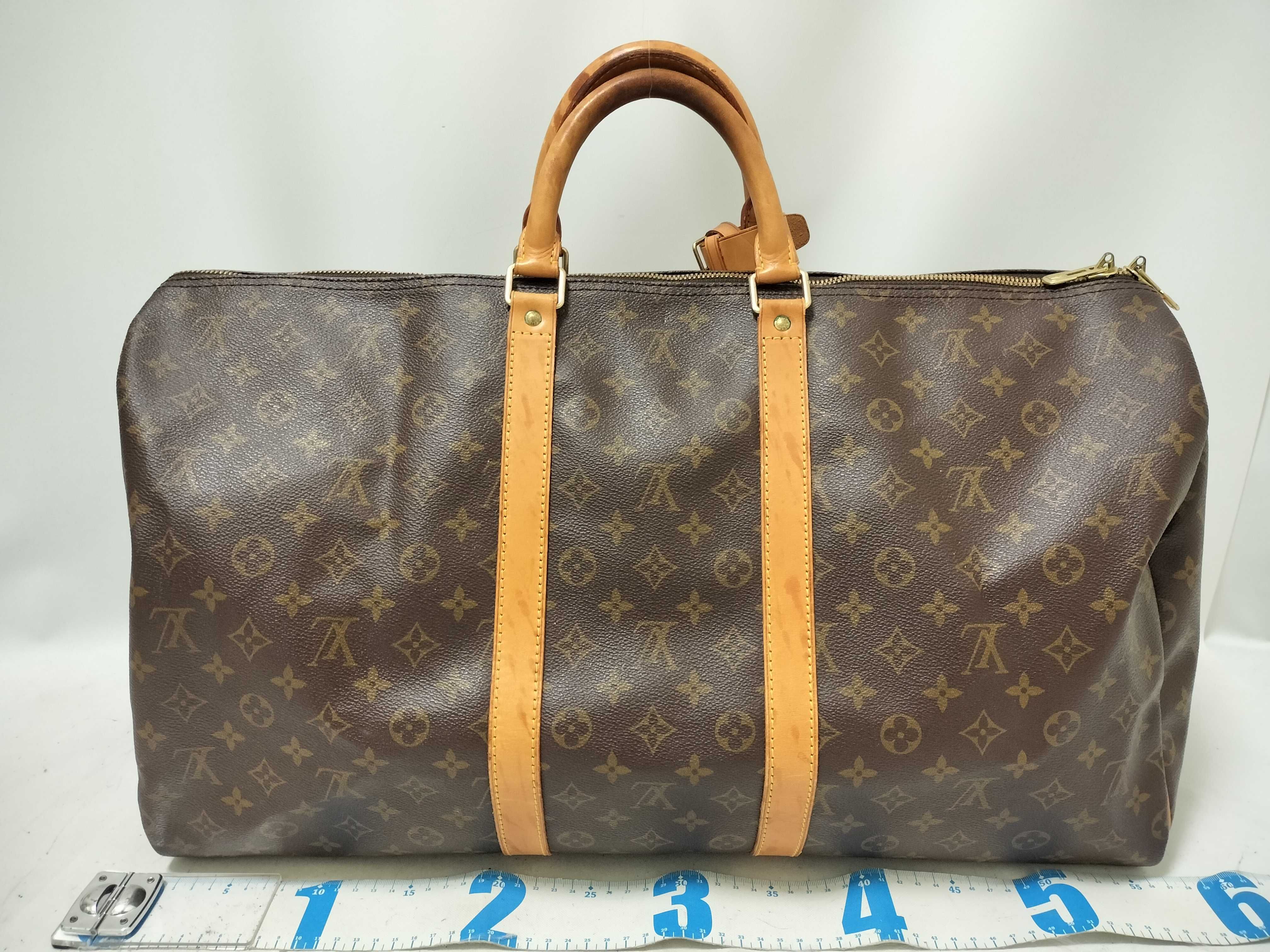 Monogram Keepall 55 M41424 SP0994 Brown Boston Bag — view 2
