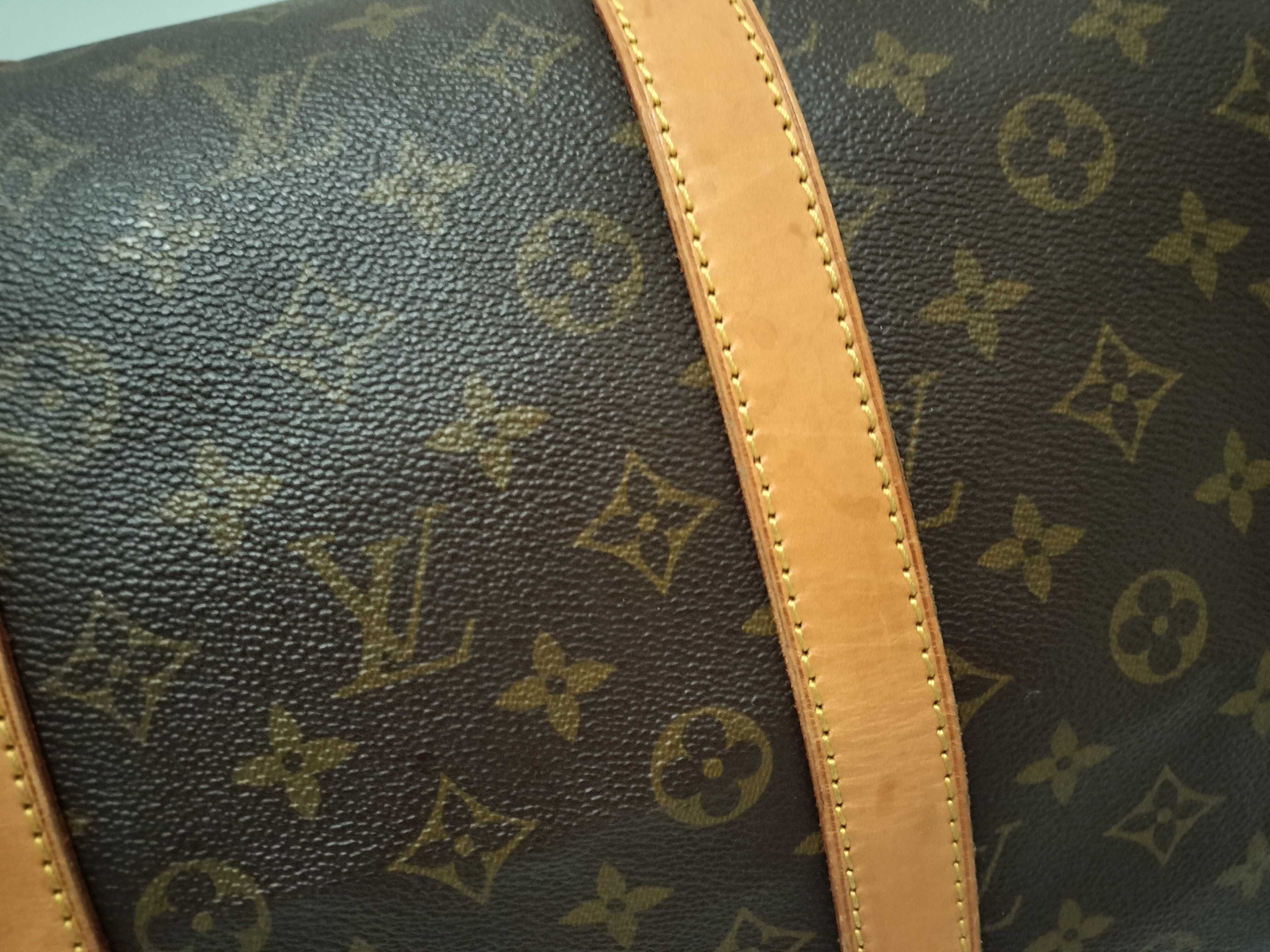 Monogram Keepall 55 M41424 SP0994 Brown Boston Bag — view 13