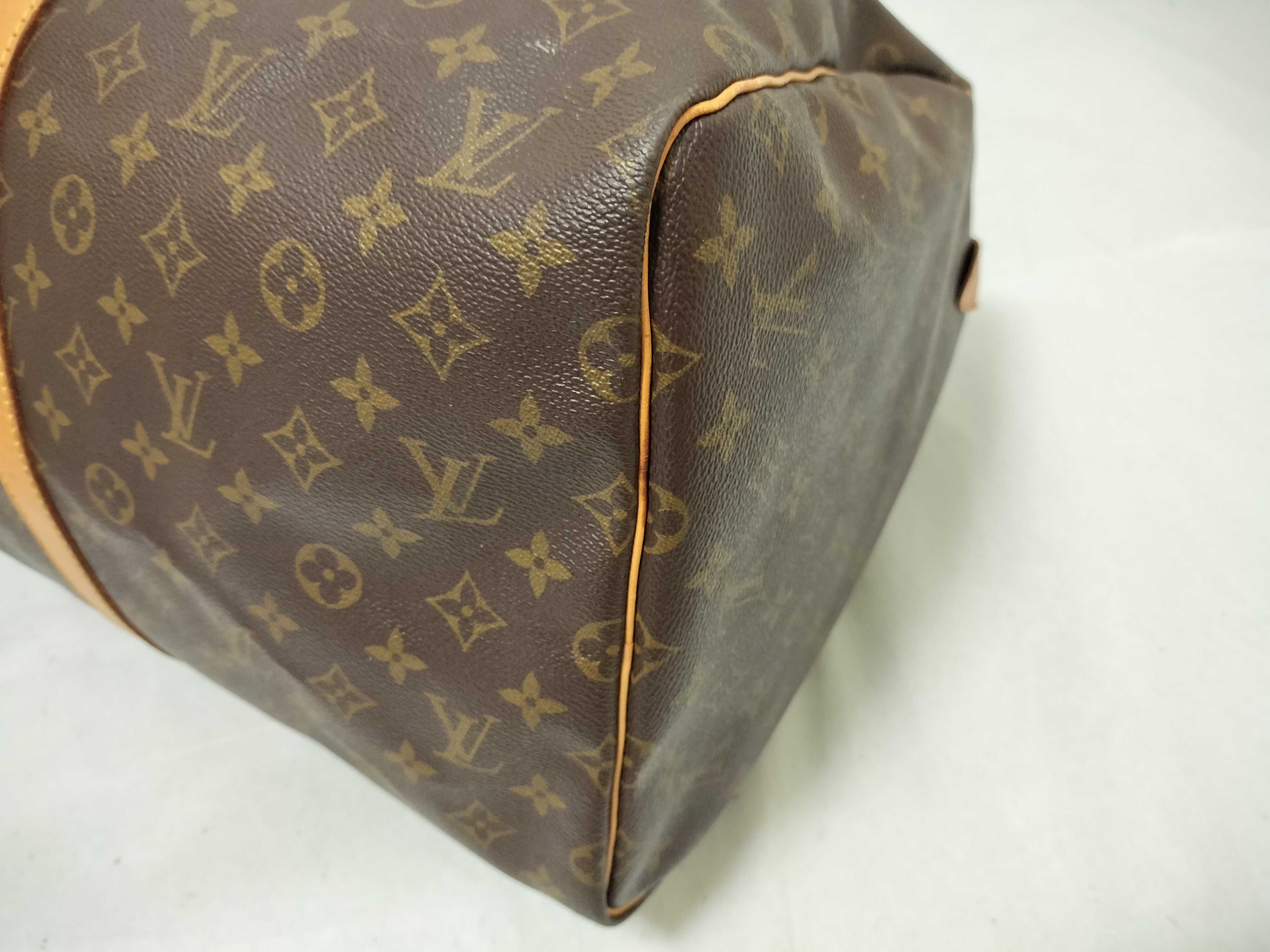 Monogram Keepall 55 M41424 SP0994 Brown Boston Bag — view 7
