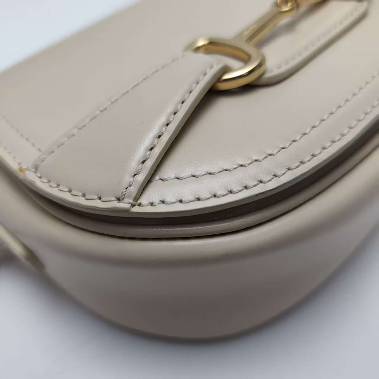 【*Shipped from: China*】CELINE Horsebit Leather Shoulder Bag — view 4