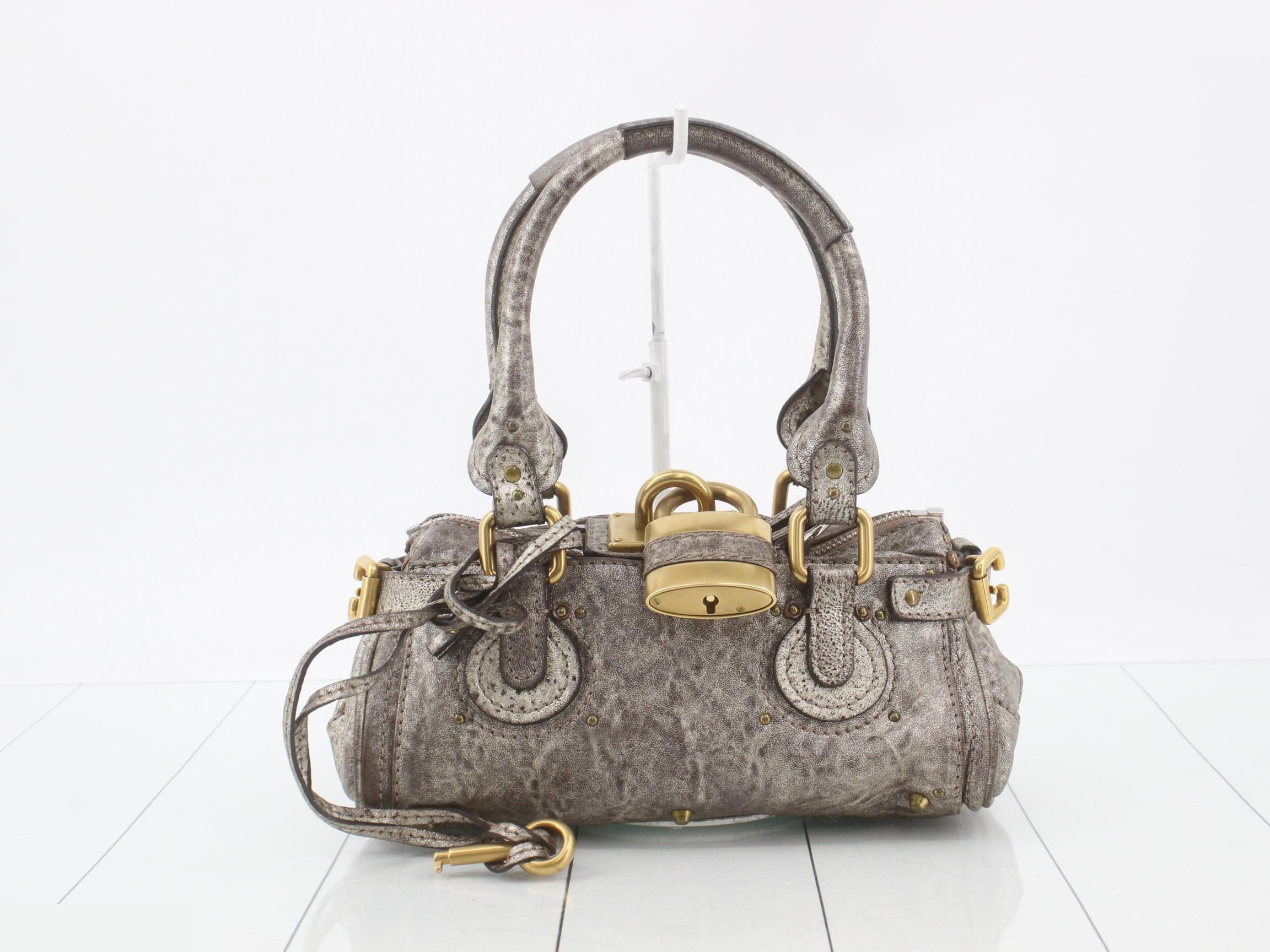 Mini Paddington (Bag) - Handbag, Silver