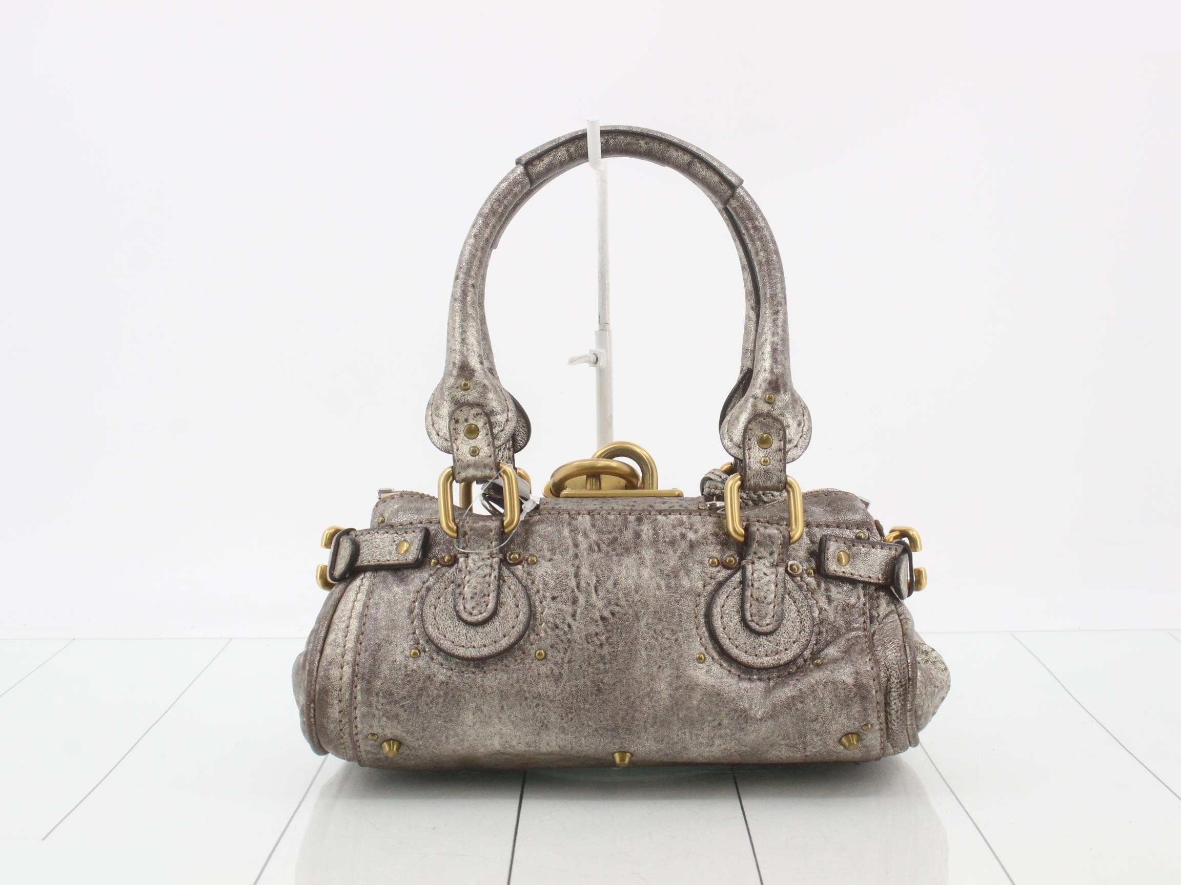 Mini Paddington (Bag) - Handbag, Silver — view 2