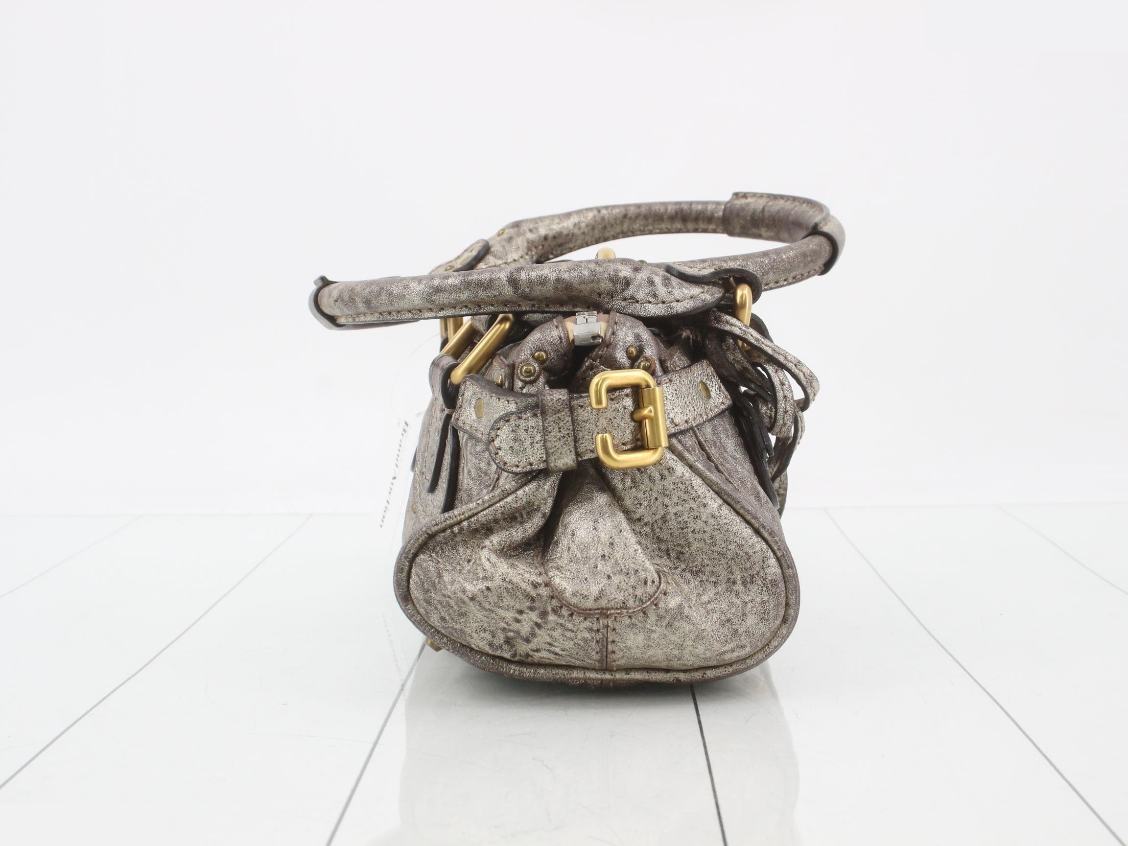 Mini Paddington (Bag) - Handbag, Silver — view 4