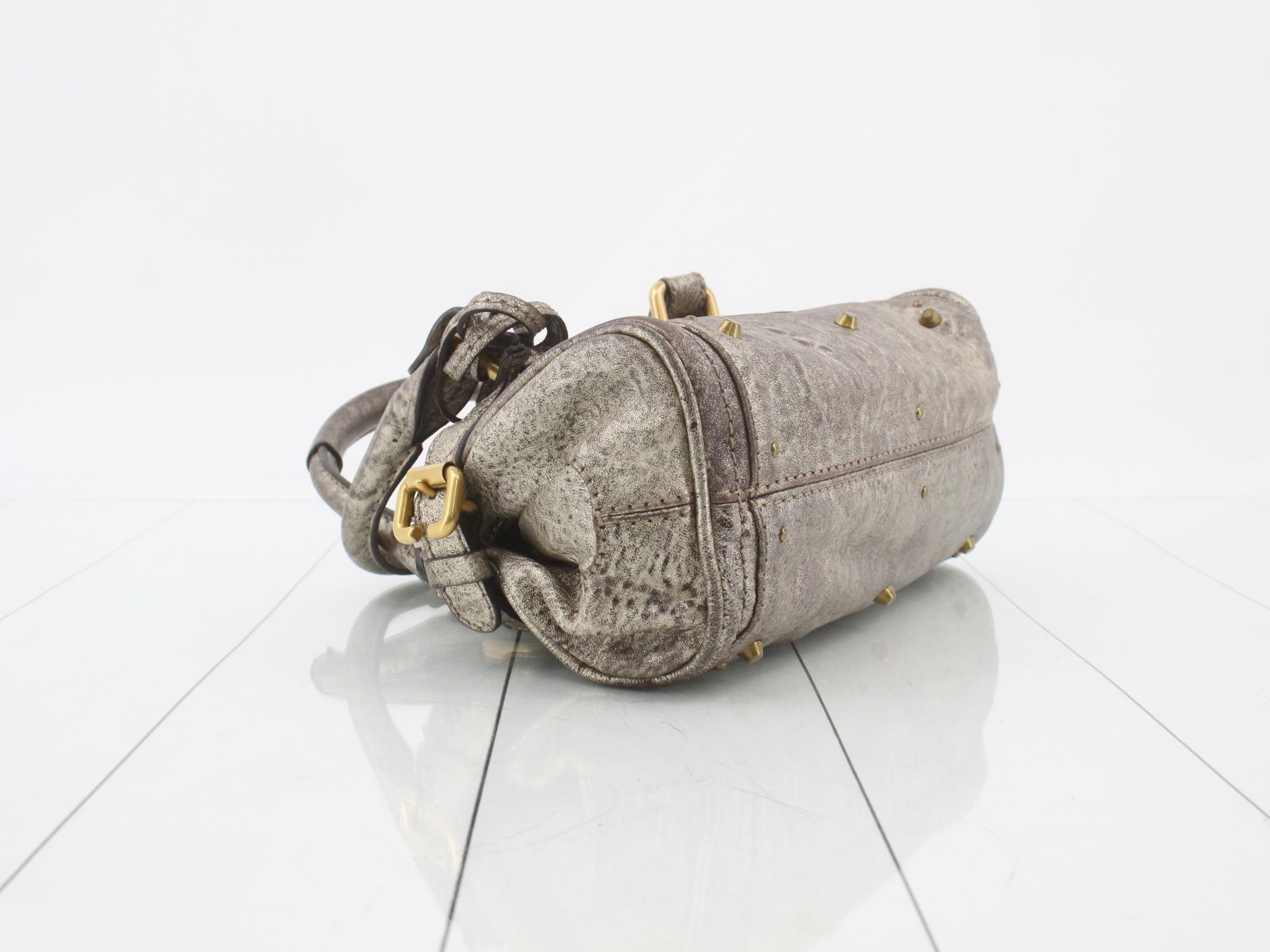 Mini Paddington (Bag) - Handbag, Silver — view 5